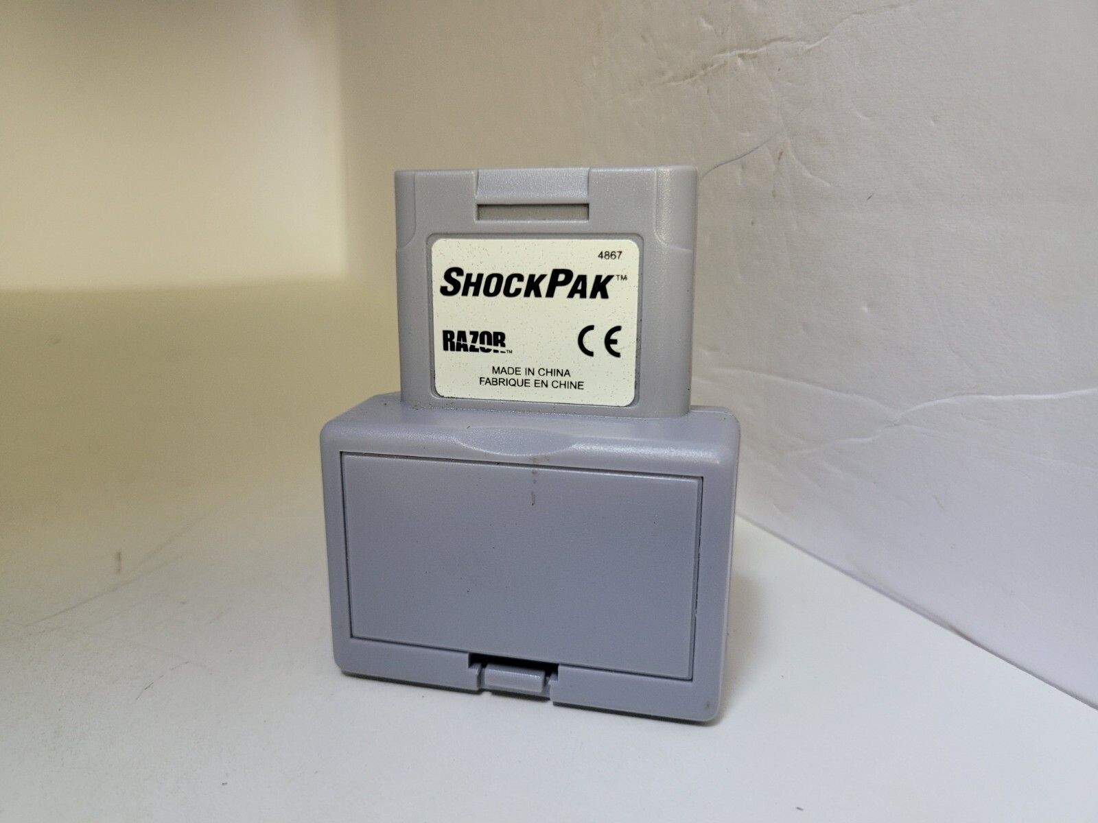 RUMBLE TREMOR VIBRATION SHOCK PAK PACK FOR N64 NINTENDO 64 BLINKING LIGHTS UP !!