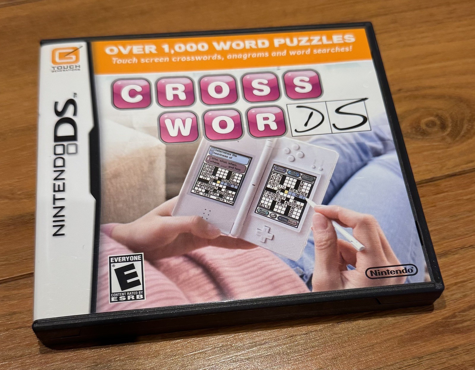Crosswords DS Nintendo Video Game Complete w/ Manual CIB Tested Working PERFECT