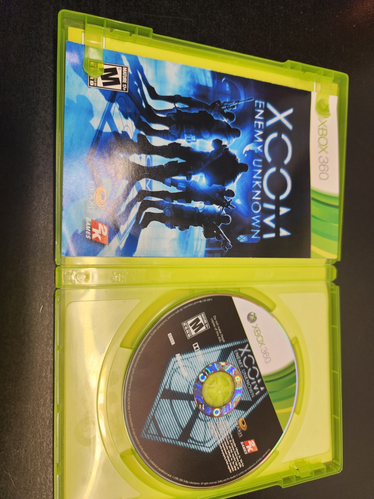 2K XCOM Enemy Unknown Videogame Microsoft XBox 360