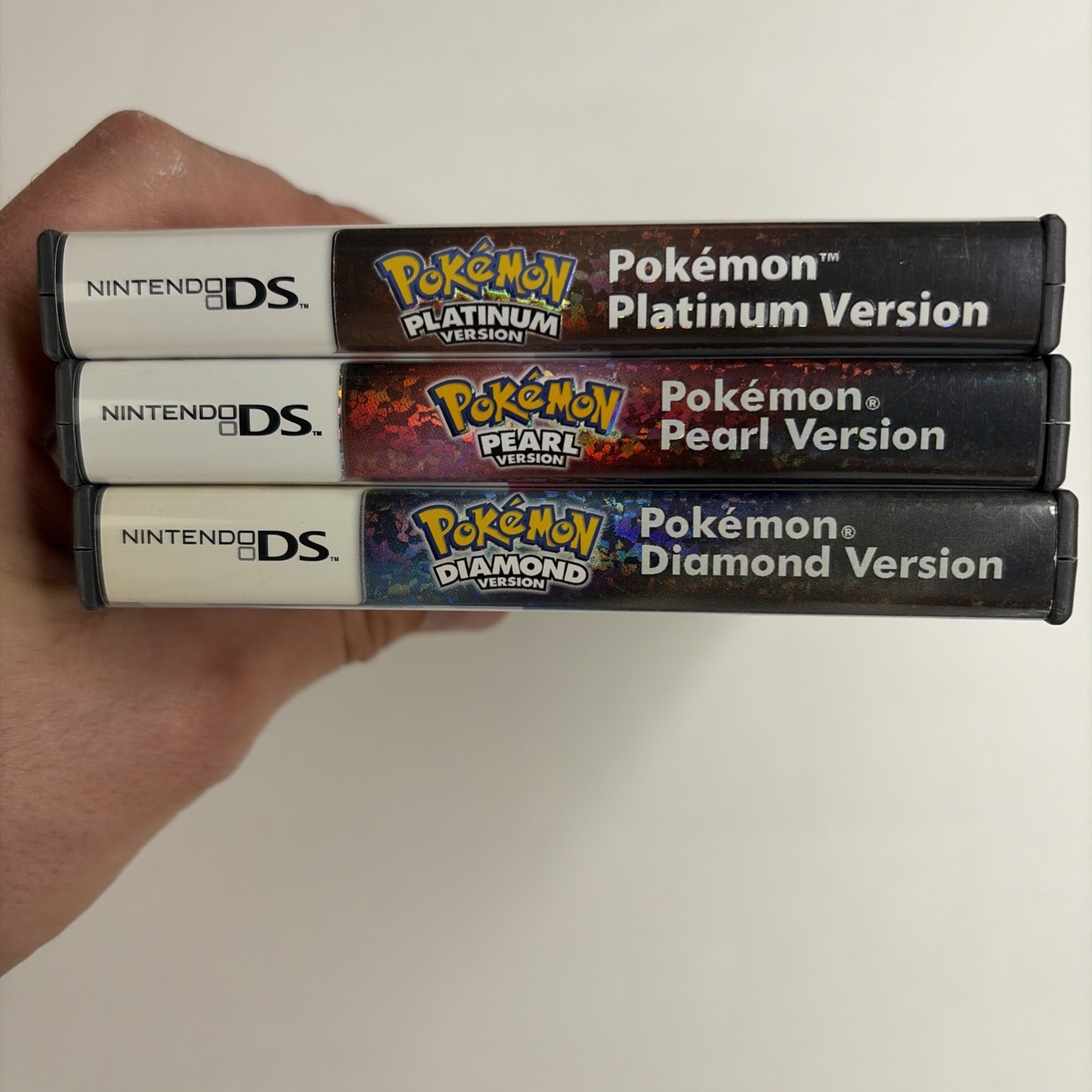 Pokemon DS Platinum Diamond Pearl Bundle W Original Box Authentic Tested