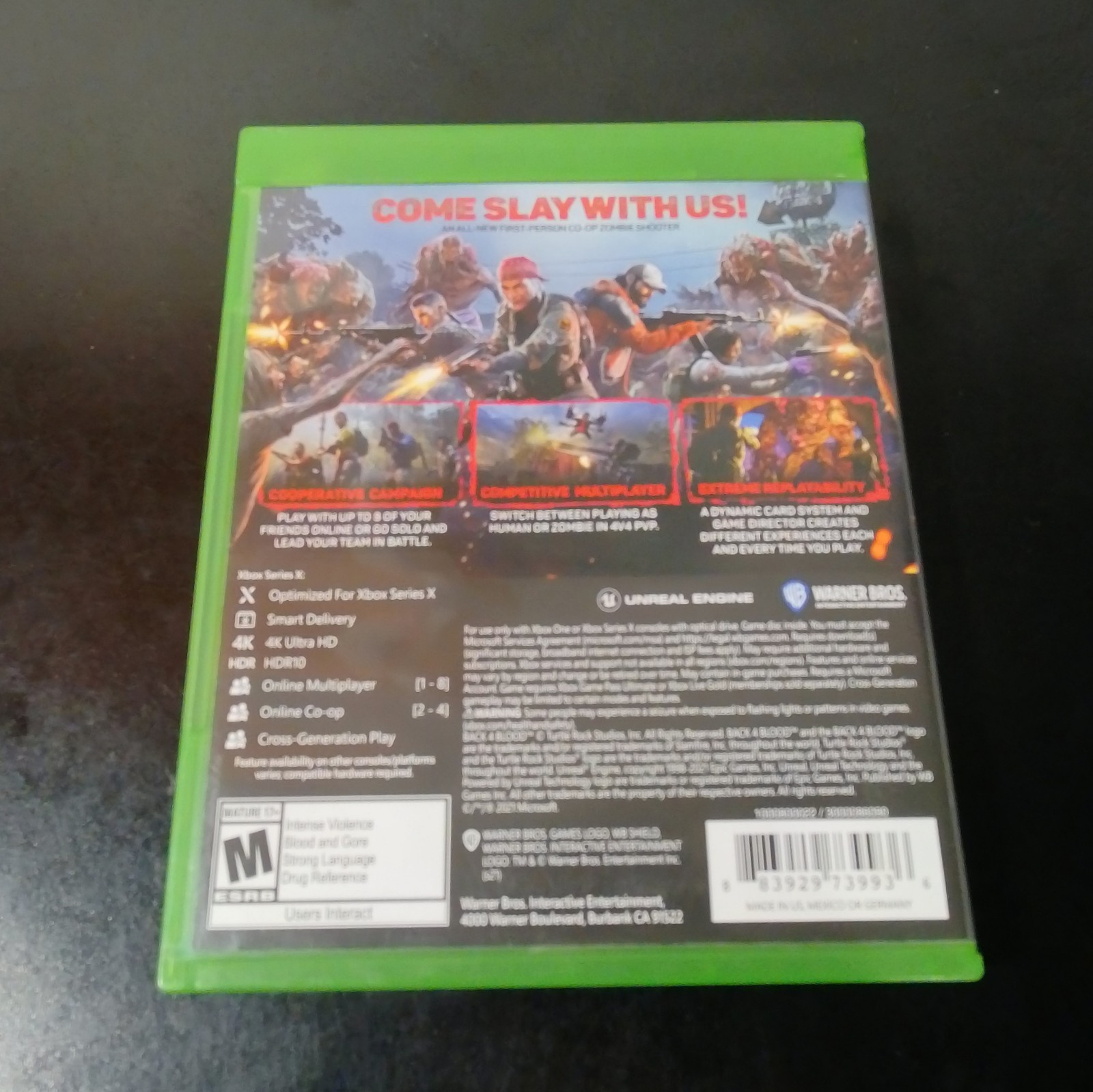 Battlefield 2042 (SEALED), Back4Blood and Scarlet Nexus (Xbox Series X|S) CIB