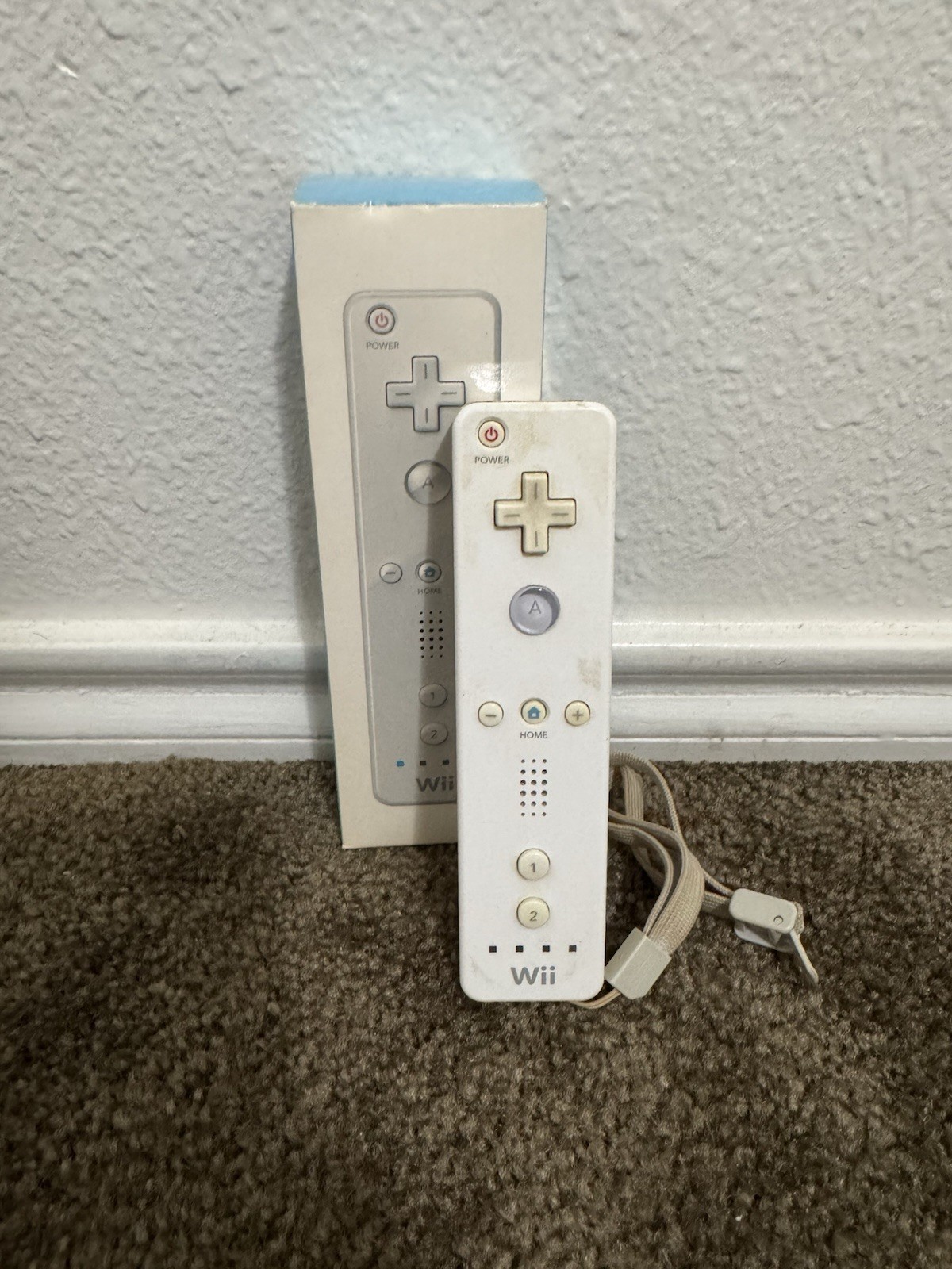 Complete In Box Nintendo Wii Remote Controller Oem Tested And Working