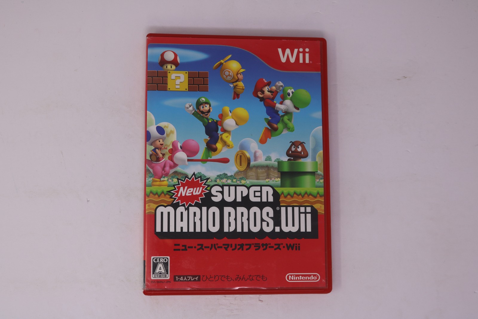 New Super Mario Bros. Wii (Japan) Wii (Region Locked) JPN