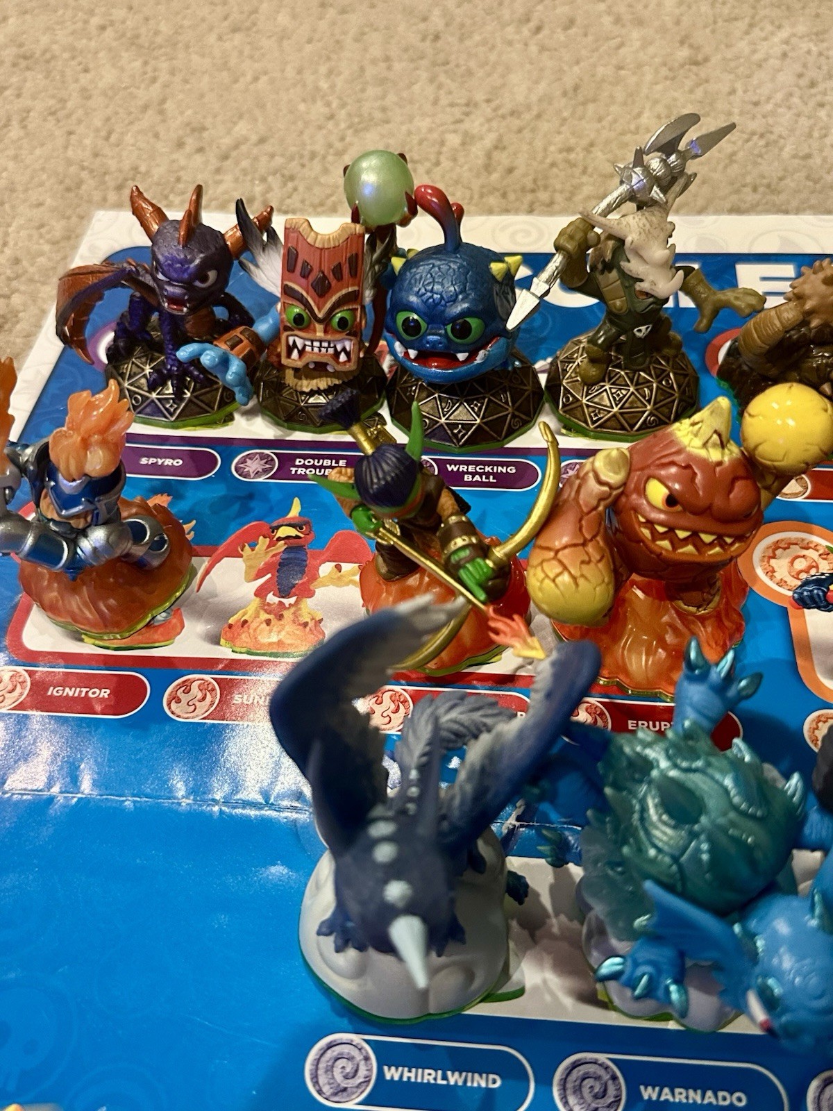 Skylanders Spyro’s Adventure Figure Lot – 3 FIGURES FOR $30