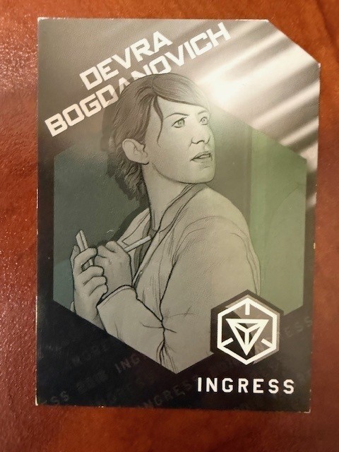 Ingress Agent Devra Bogdanovich! Medal Card Niantic [UNREDEEMED] RETIRED