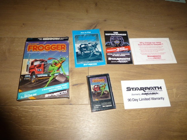 Supercharger Starpath Arcadia Atari 2600 COMPLETE SET #1-12 CIB Complete In Box