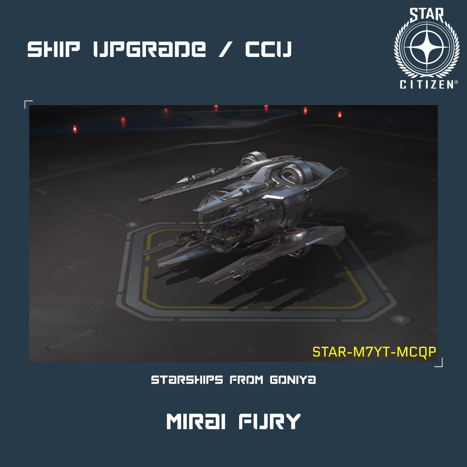 STAR CITIZEN – MIRAI FURY UPGRADE – (CCU)