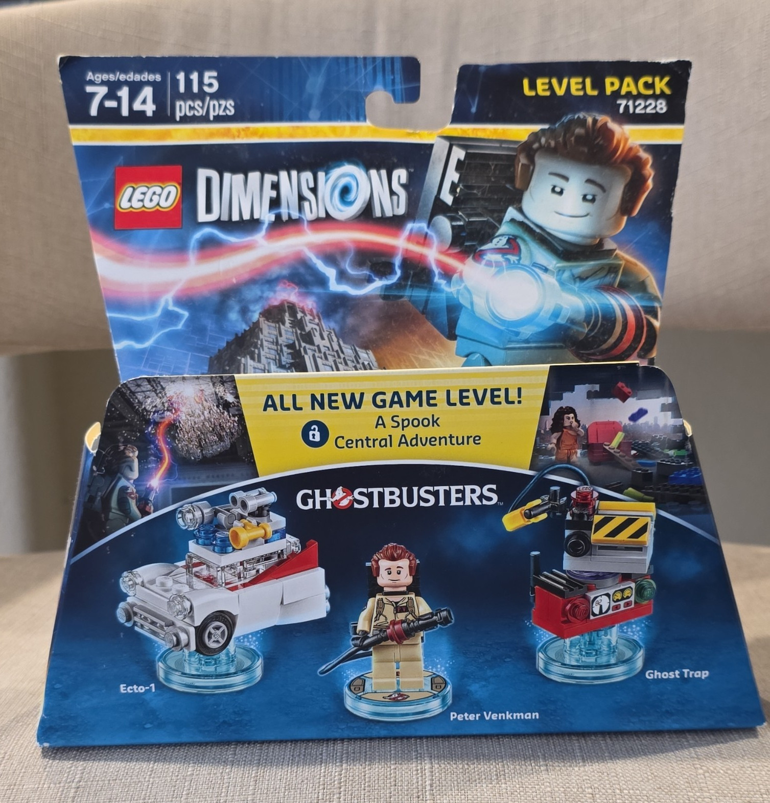 LEGO Dimensions Ghostbusters Level Pack 71228 Peter Venkman Ecto-1 3-in-1