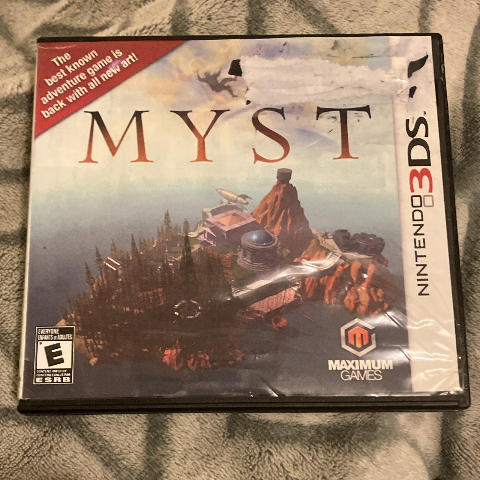 Maximum Games Myst (Nintendo 3DS) Manual Included 2012