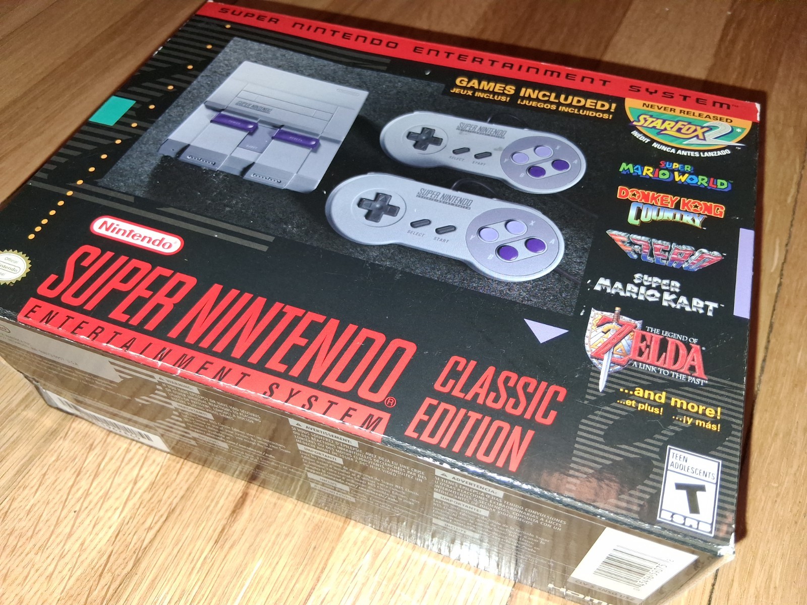 New OEM Nintendo SNES Classic Edition Mini Star Fox 2 Mario Donkey Kong