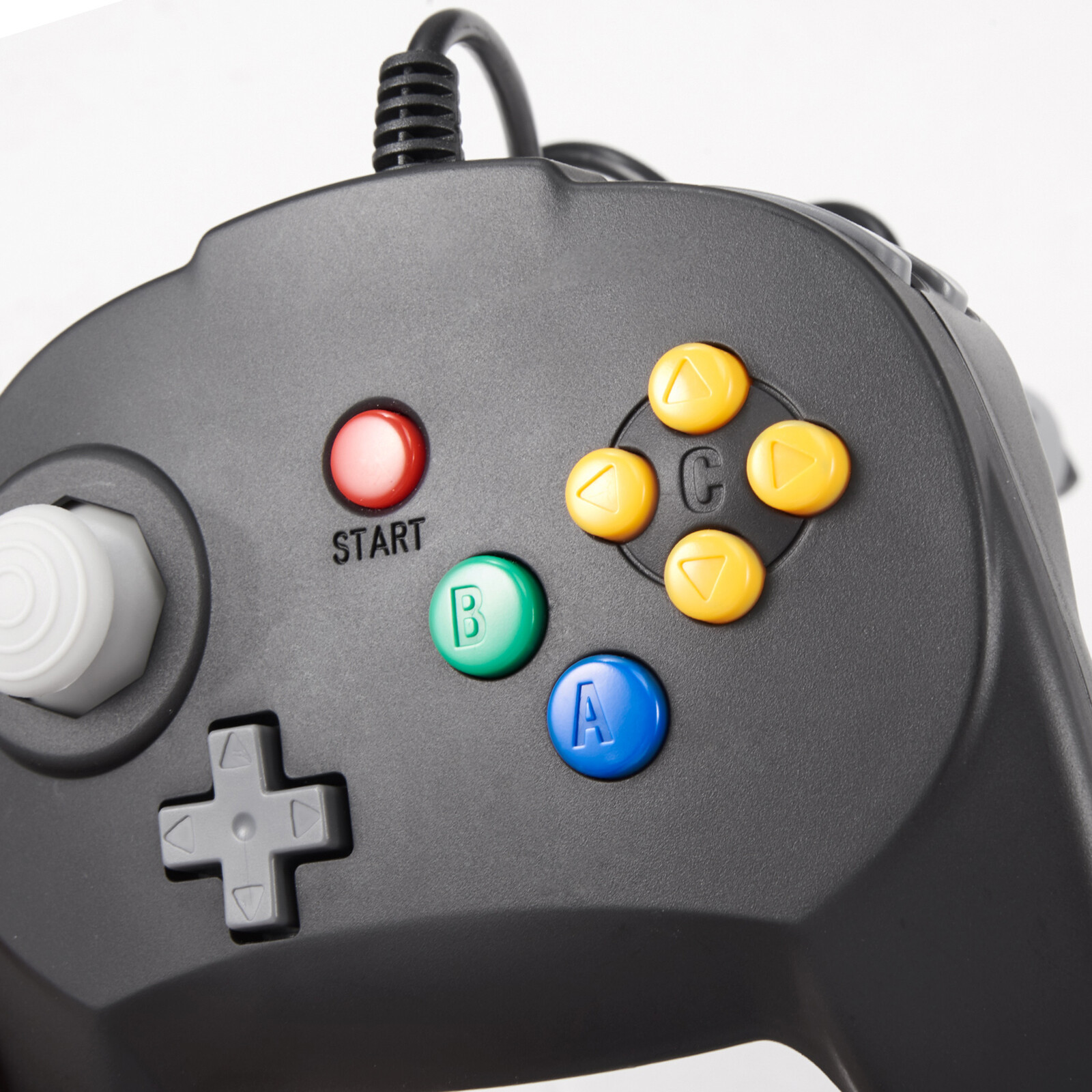 Wired USB Classic N64 Controller Gamepad For PC MAC Raspberry Pi 3 Joystick