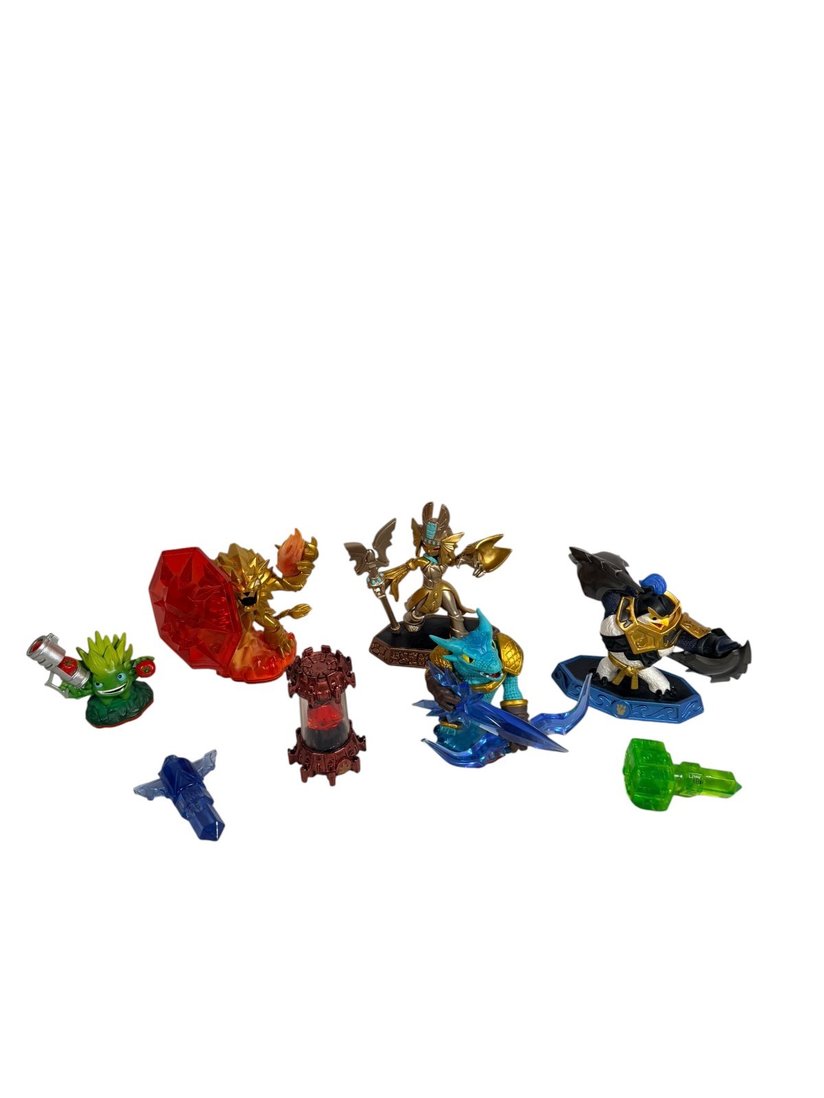 Skylanders Figures Lot Tree Rex Blast Zone Freeze Blade Legendary Free Ranger