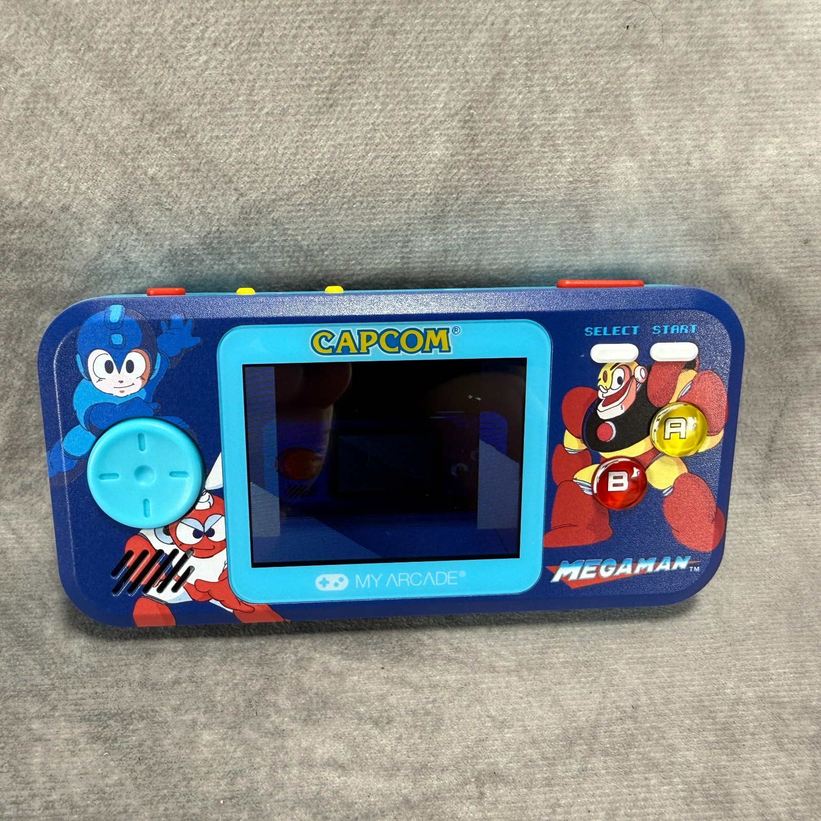 MY ARCADE CAPCOM Mega Man Pocket Player Pro Handheld Game Tested Working