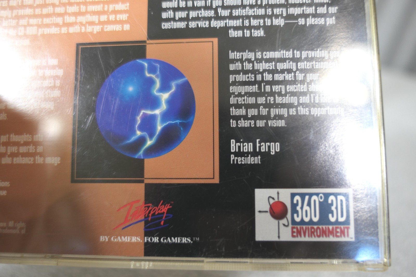 Interplay Productions Descent (PC MS DOS 5.0+ CD-ROM 1995) Quick Reference Card