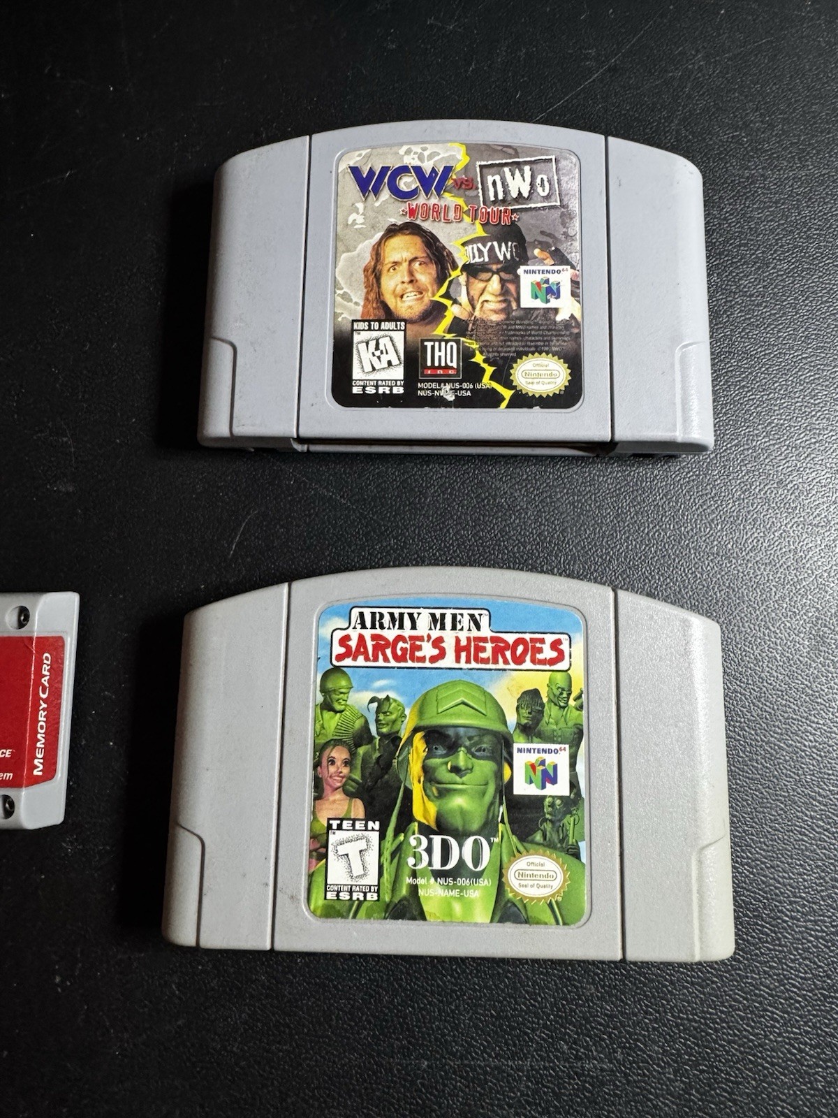 Nintendo 64 N64 Console W/ Expansion Pak Controller Games Army Men Works Great!