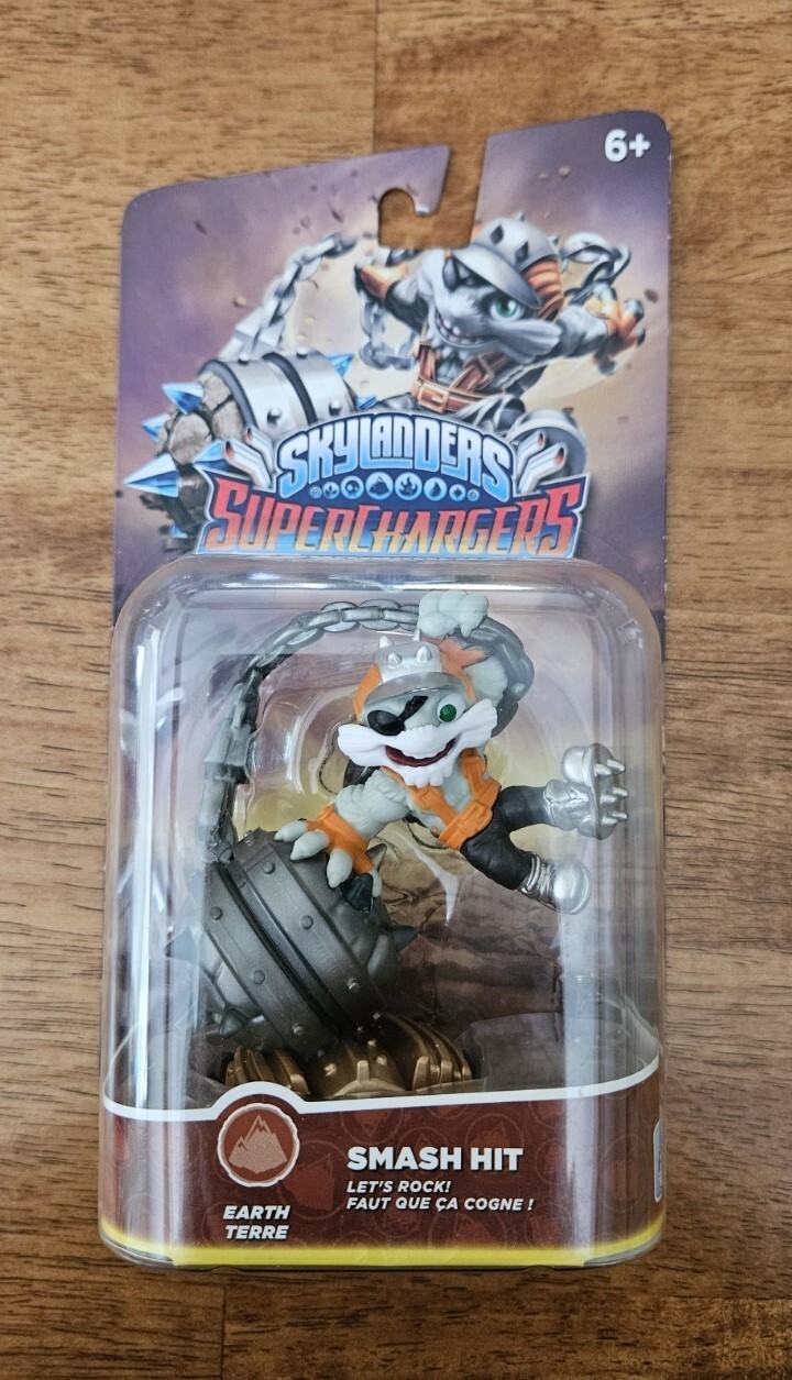 Skylanders SuperChargers Smash Hit Figure – Factory Sealed NIB