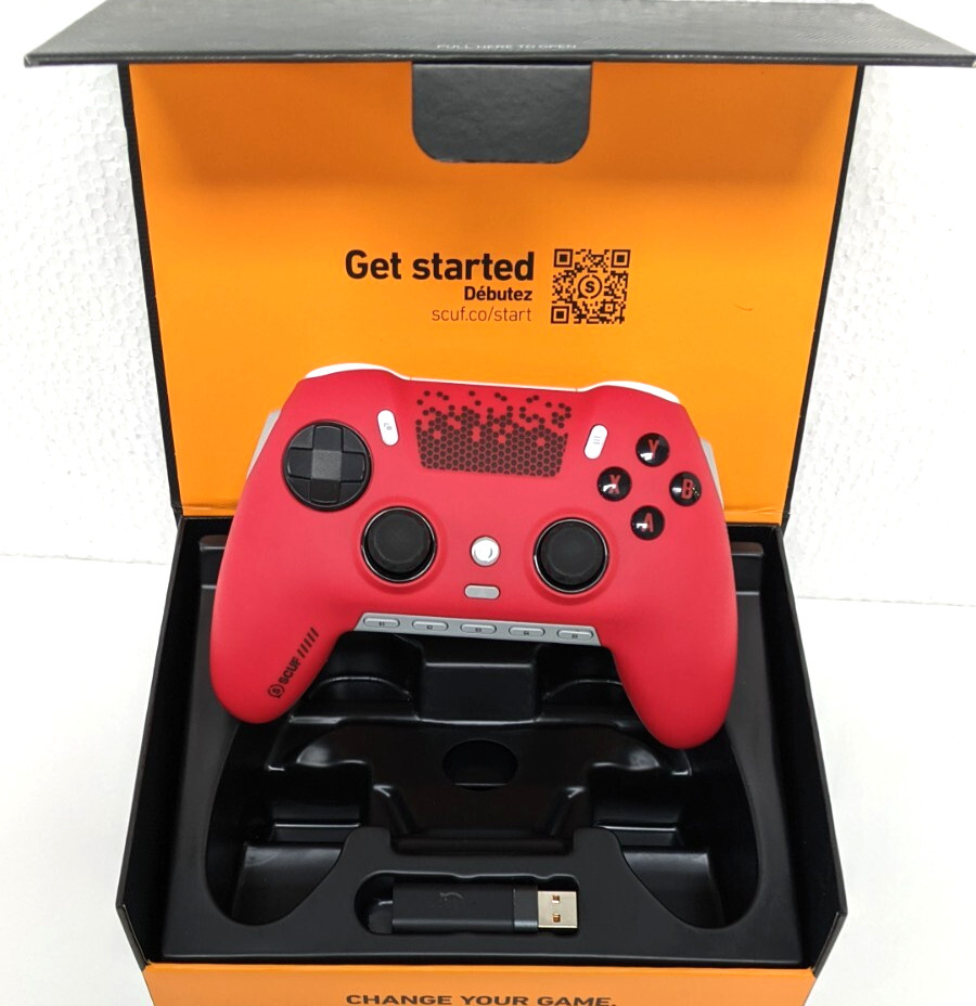 SCUF Envision Pro Wireless Controller for PC Only Black / Red