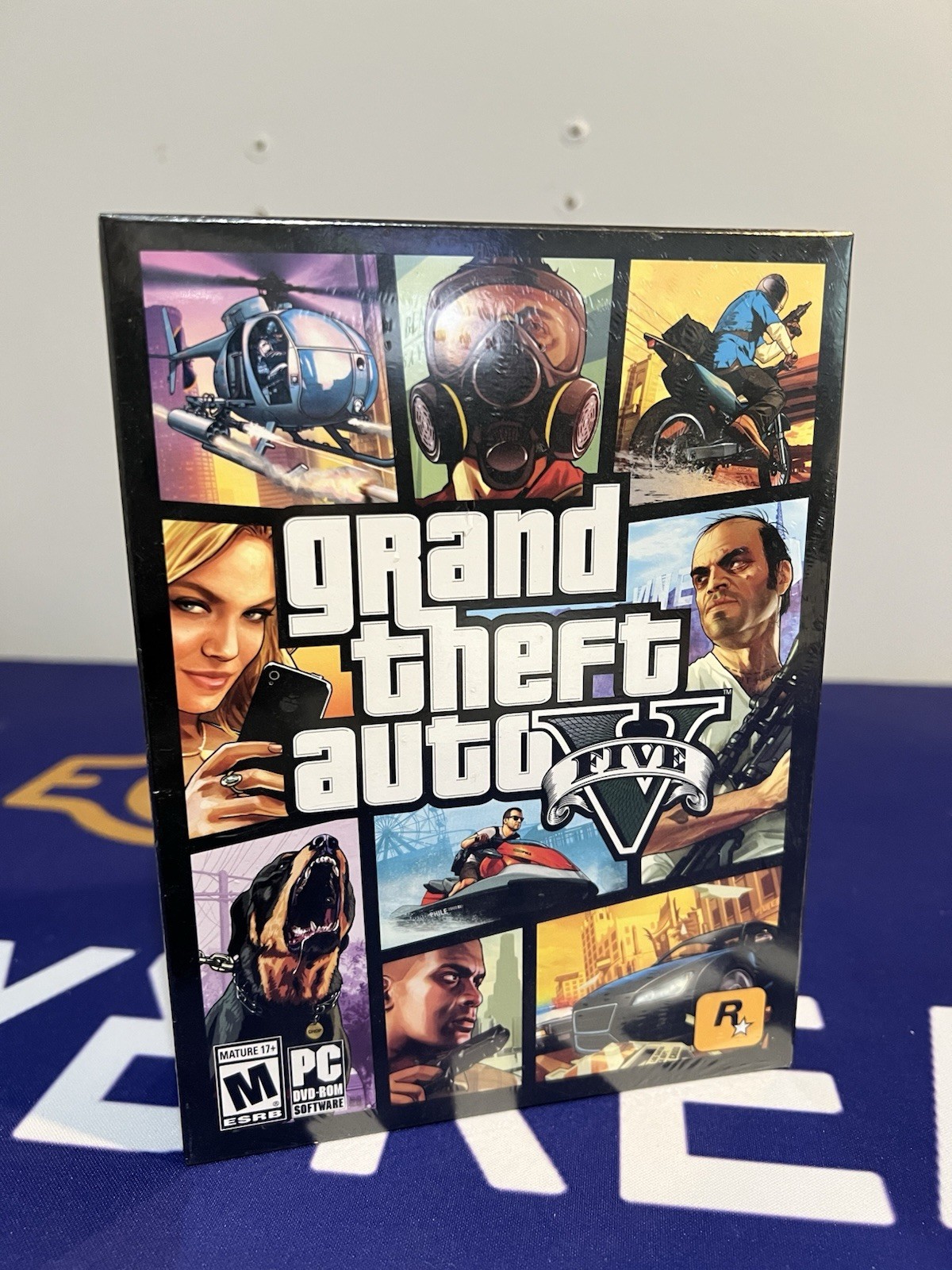 PC Windows DVD-ROM – Grand Theft Auto V GTA 5 – NEW – SEALED