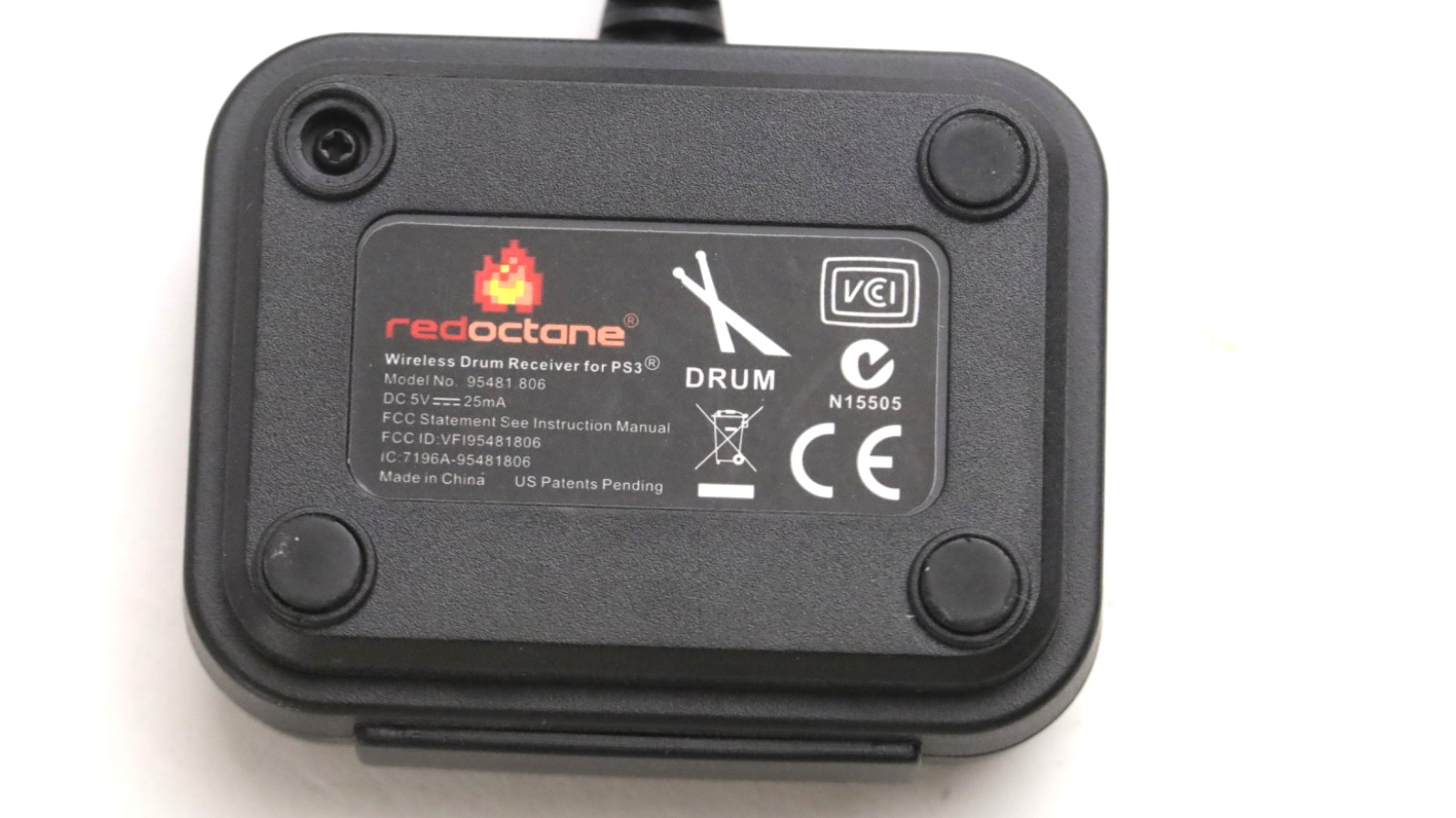 RedOctane Guitar Hero Wireless USB Dongle Receiver PS3 PlayStation 3 Drum Dongle