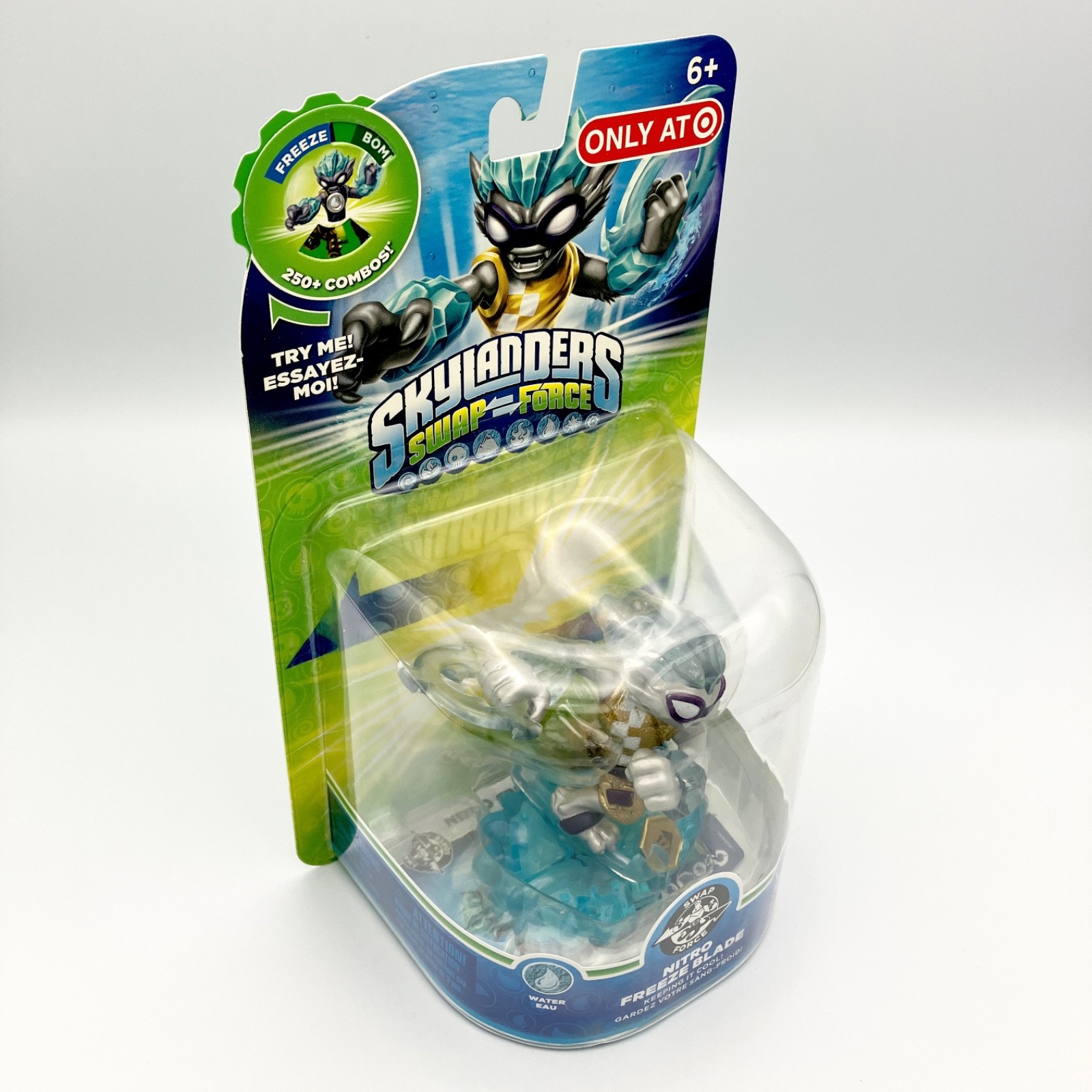 Skylanders Swap Force Nitro Freeze Blade Target Exclusive Figure NEW SEALED