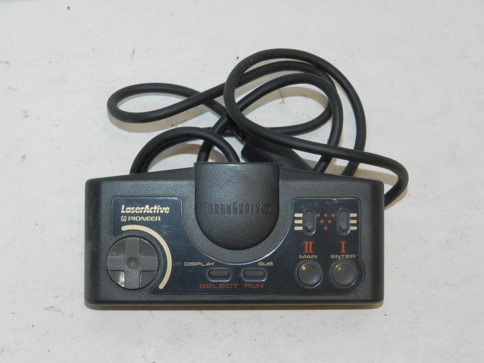 Pioneer LaserActive PAC-N10 TurboGrafx/CD LDROM Control Pad Only Extemely Rare