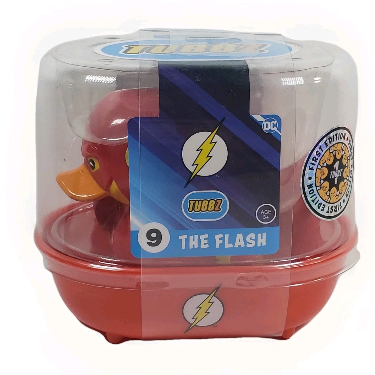 TUBBZ 1st Edition DC Comics FLASH Official Collectible Duck JEEP