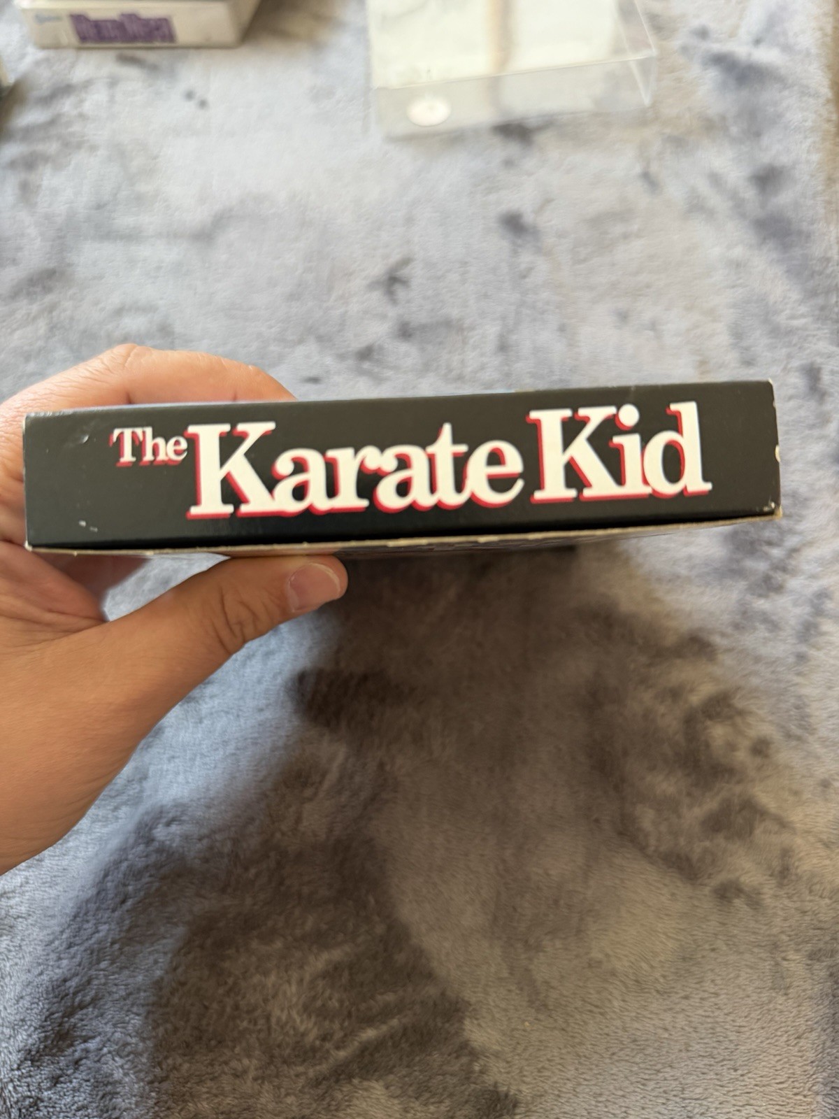 The Karate Kid video game for Nintendo NES (1987 CIB)+ Inserts Manual/RARE