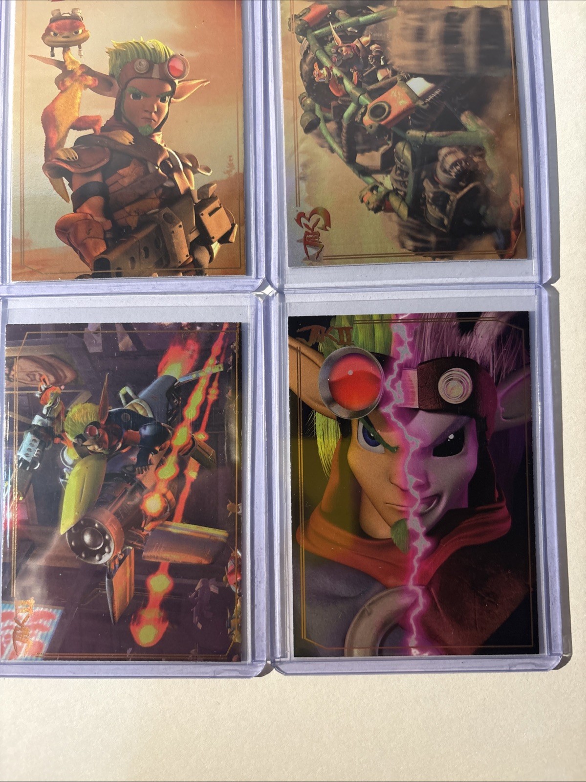 Limited Run Games Jak & Daxter Precursor Legacy Foil Trading Cards 2 3 Full Set