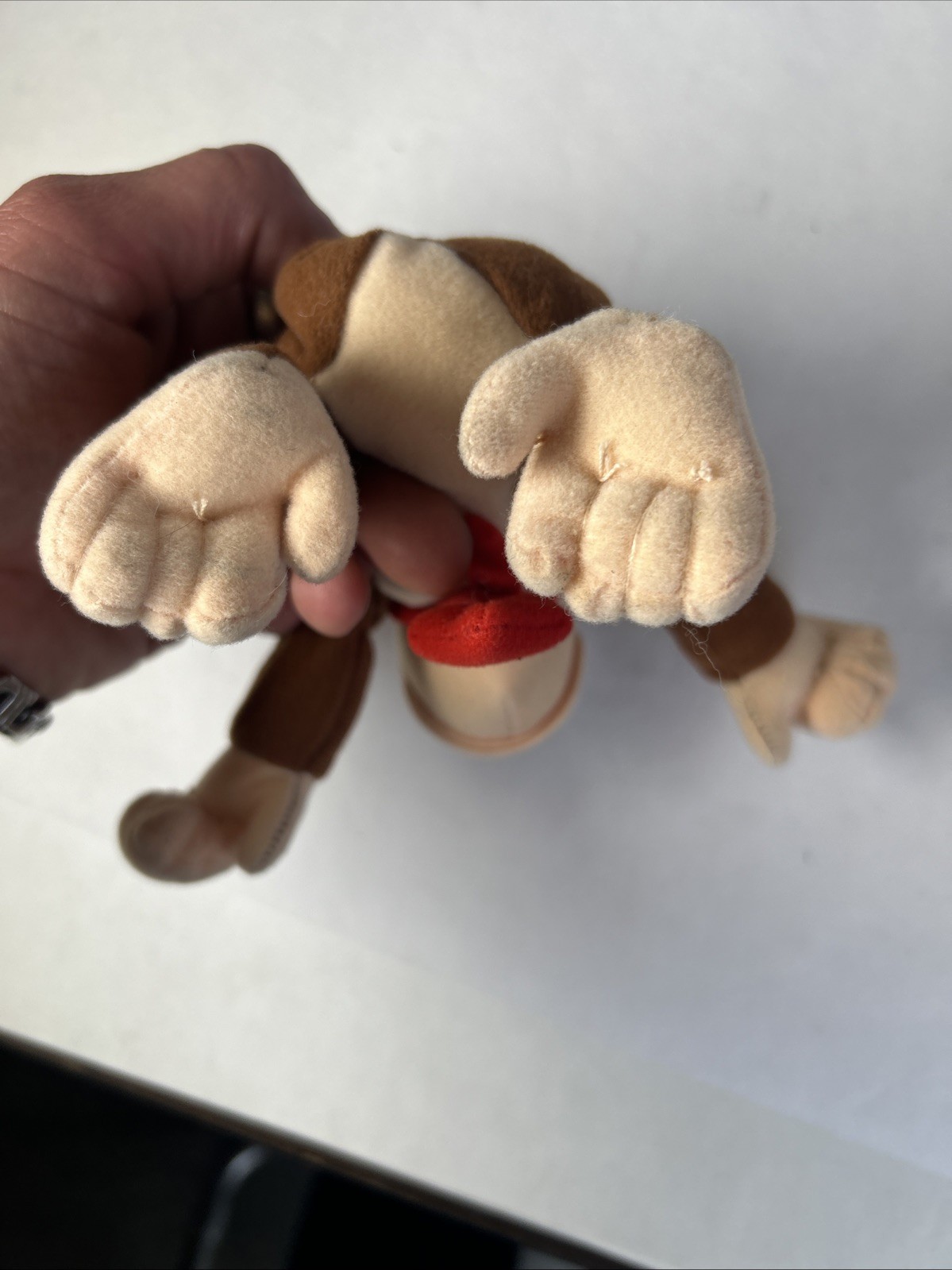 Vintage 1997 BD&A Nintendo Donkey Kong Nintendo 64 Beanie Bean Bag Plush