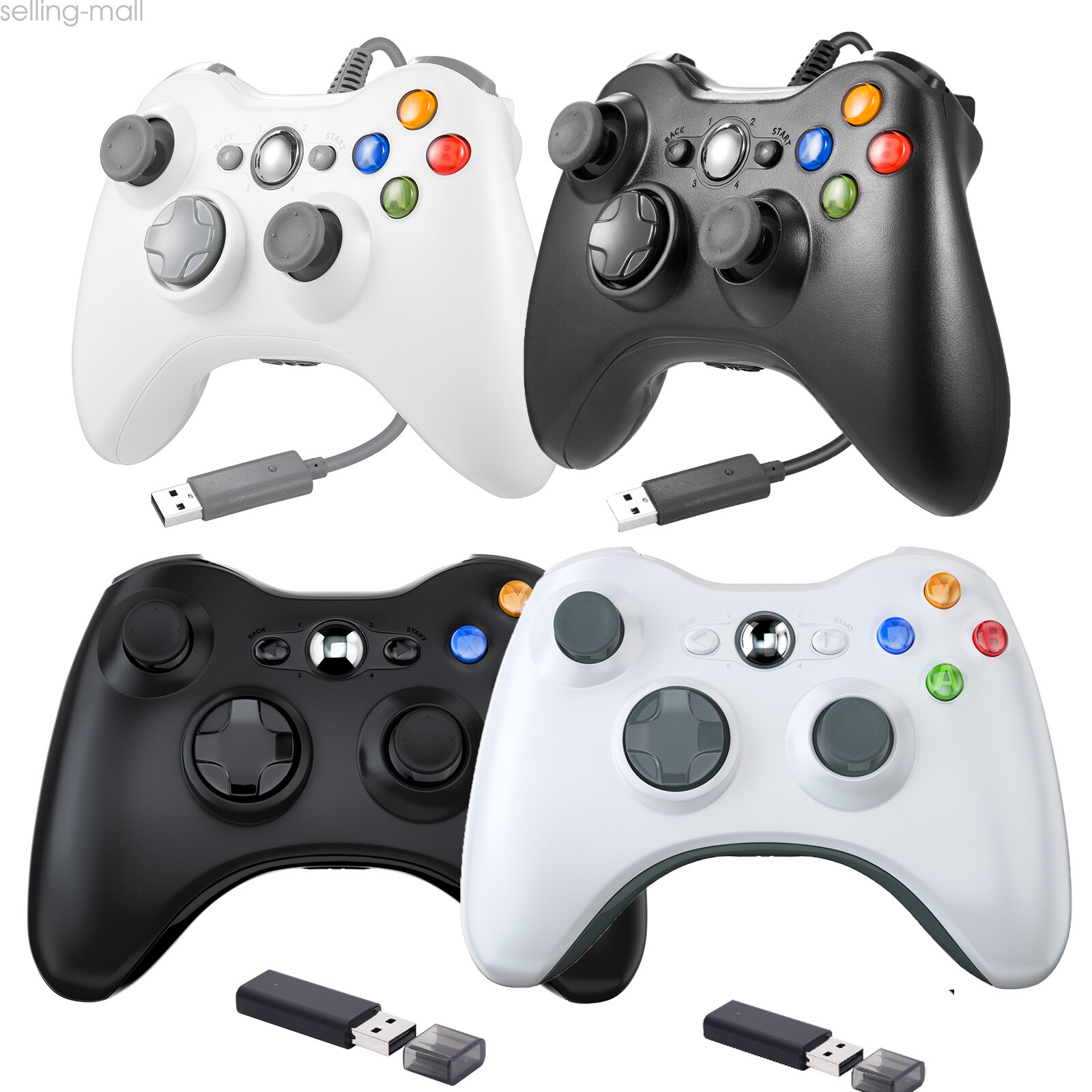 Wired/ Wireless Xbox 360 Controller GamePad For Microsoft Xbox 360/Slim Windows
