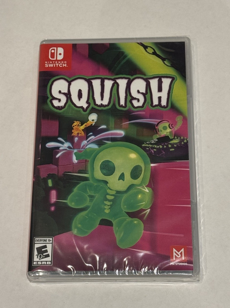 Brand New Nintendo Switch Games Temtem And Squish