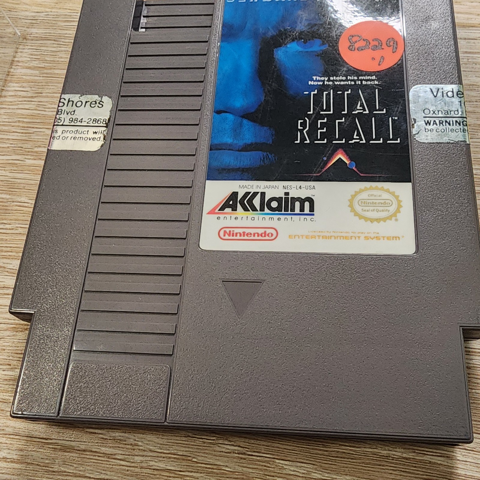 Total Recall (Nintendo Entertainment System, 1990)CIB-NM-VG