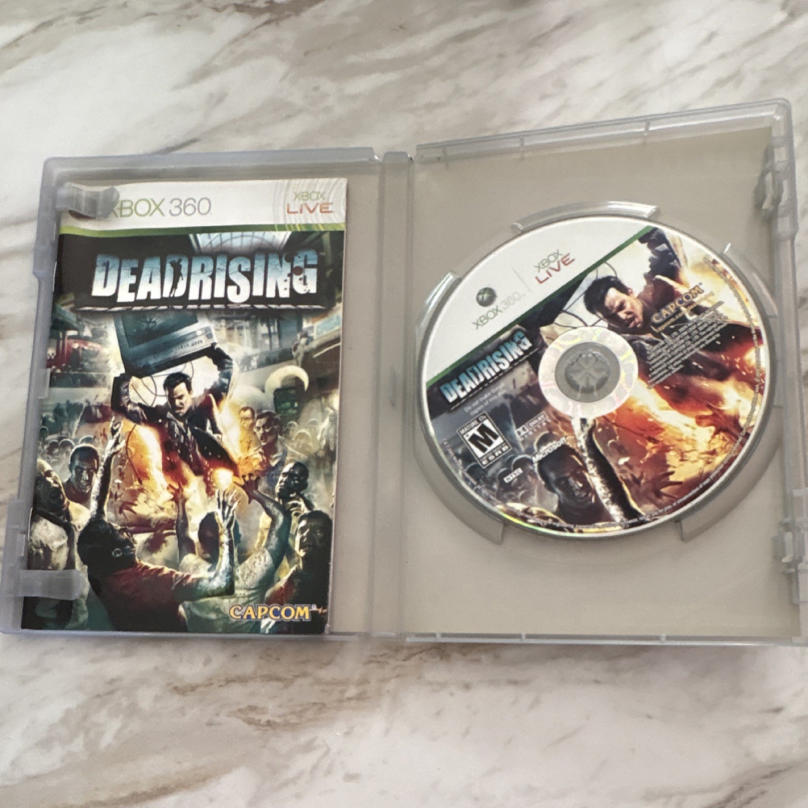 Capcom Dead Rising Platinum Hits Xbox 360 M Survival Horror game 2006 w manual