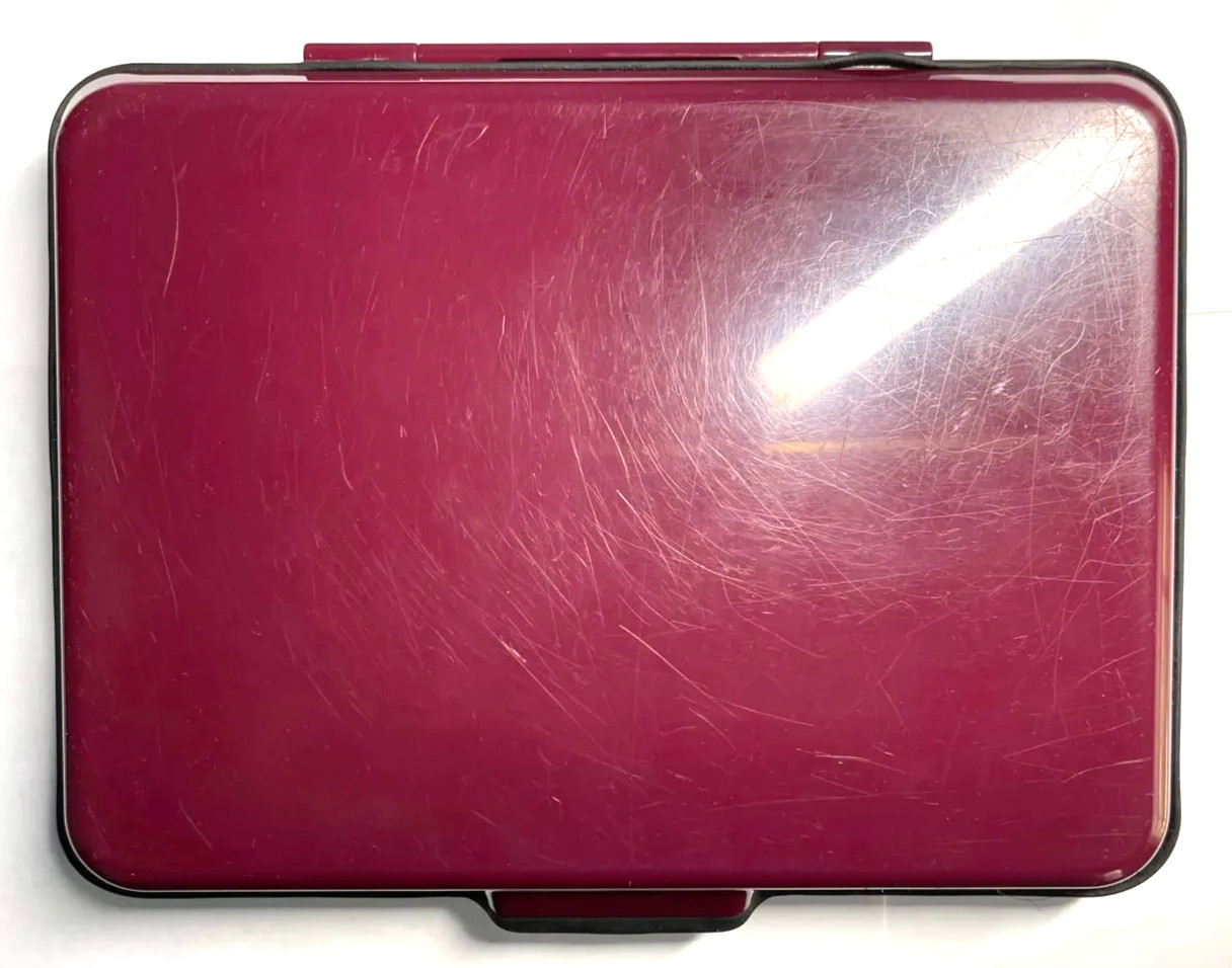 Nintendo DSi XL Burgundy Console Bundle USA Tested – 32GB SD Case OEM Charger