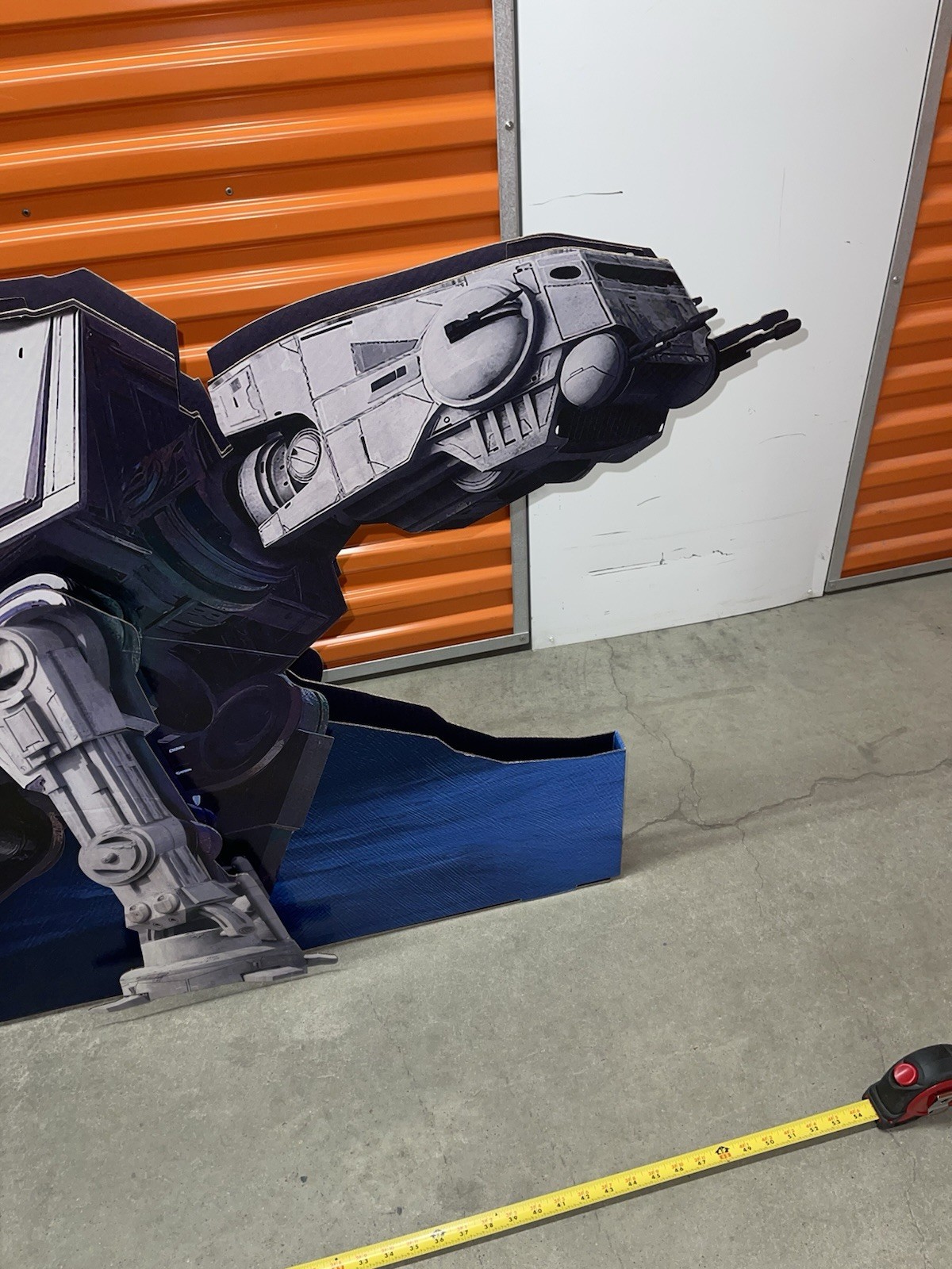 Star Wars The Mandalorian AT-AT 4FT Display -Walmart- 2026 (Full Display)