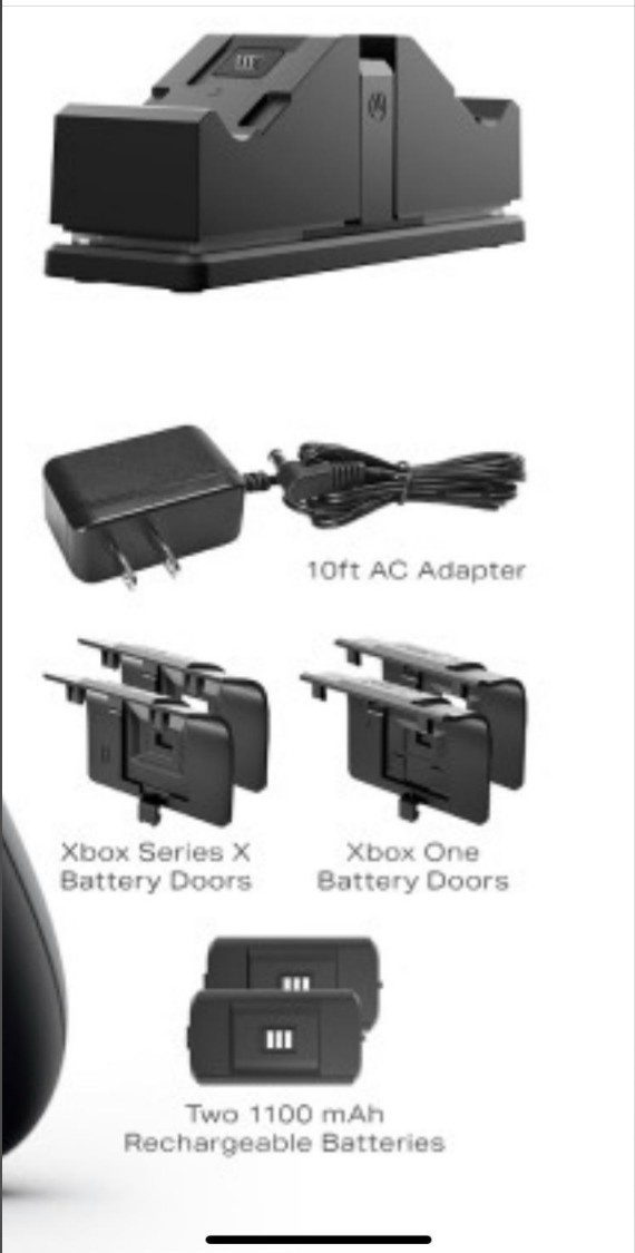 PowerA Dual Charging Station for Xbox Series X|S & Xbox One Wireless Controllers