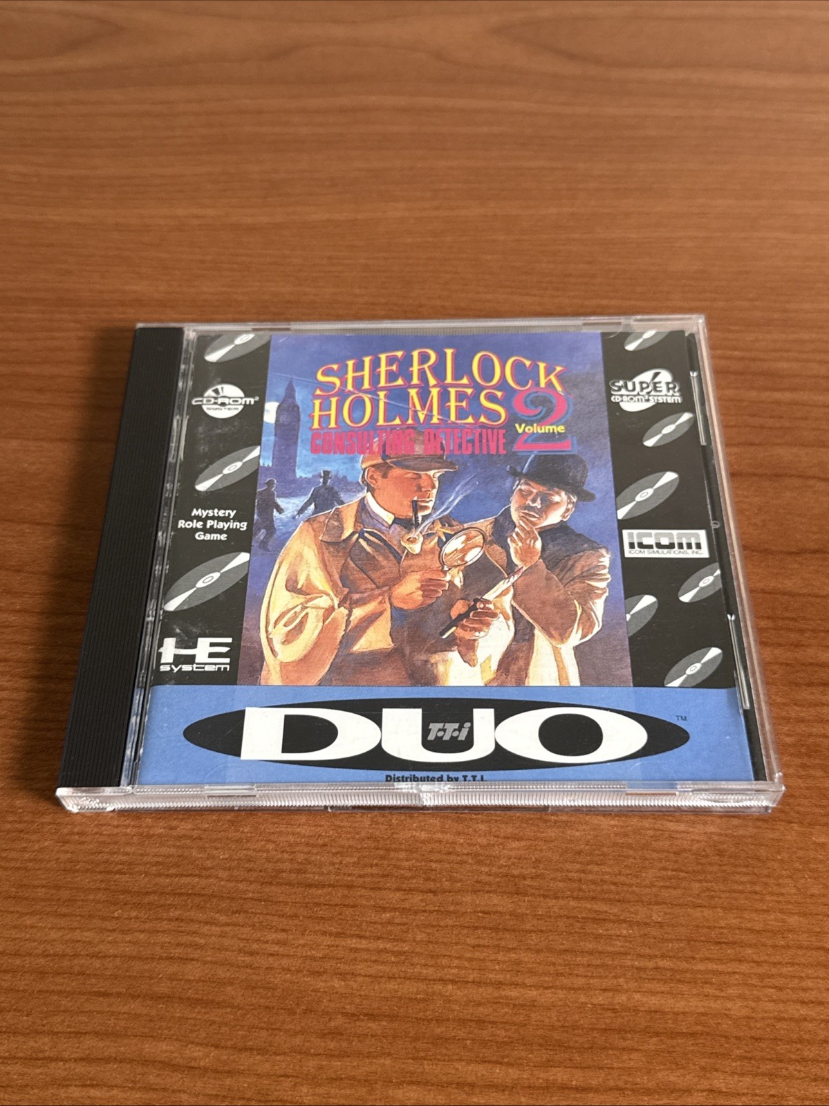 Sherlock Holmes Consulting Detective Volume 2 – TurboGrafx-16 CD TurboDuo Game