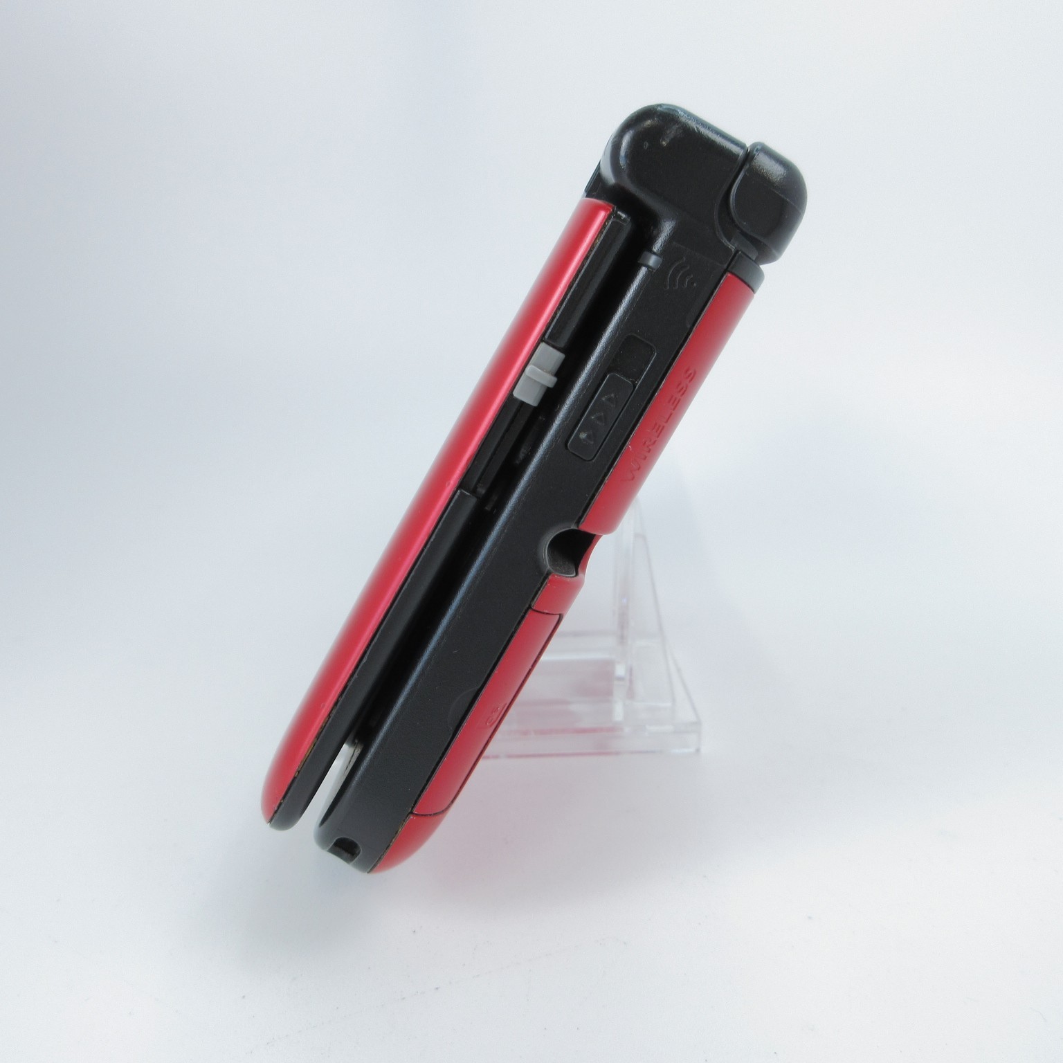 【Good】Nintendo 3DS LL XL Red x Black Console Japanese Edition #RET0122/01