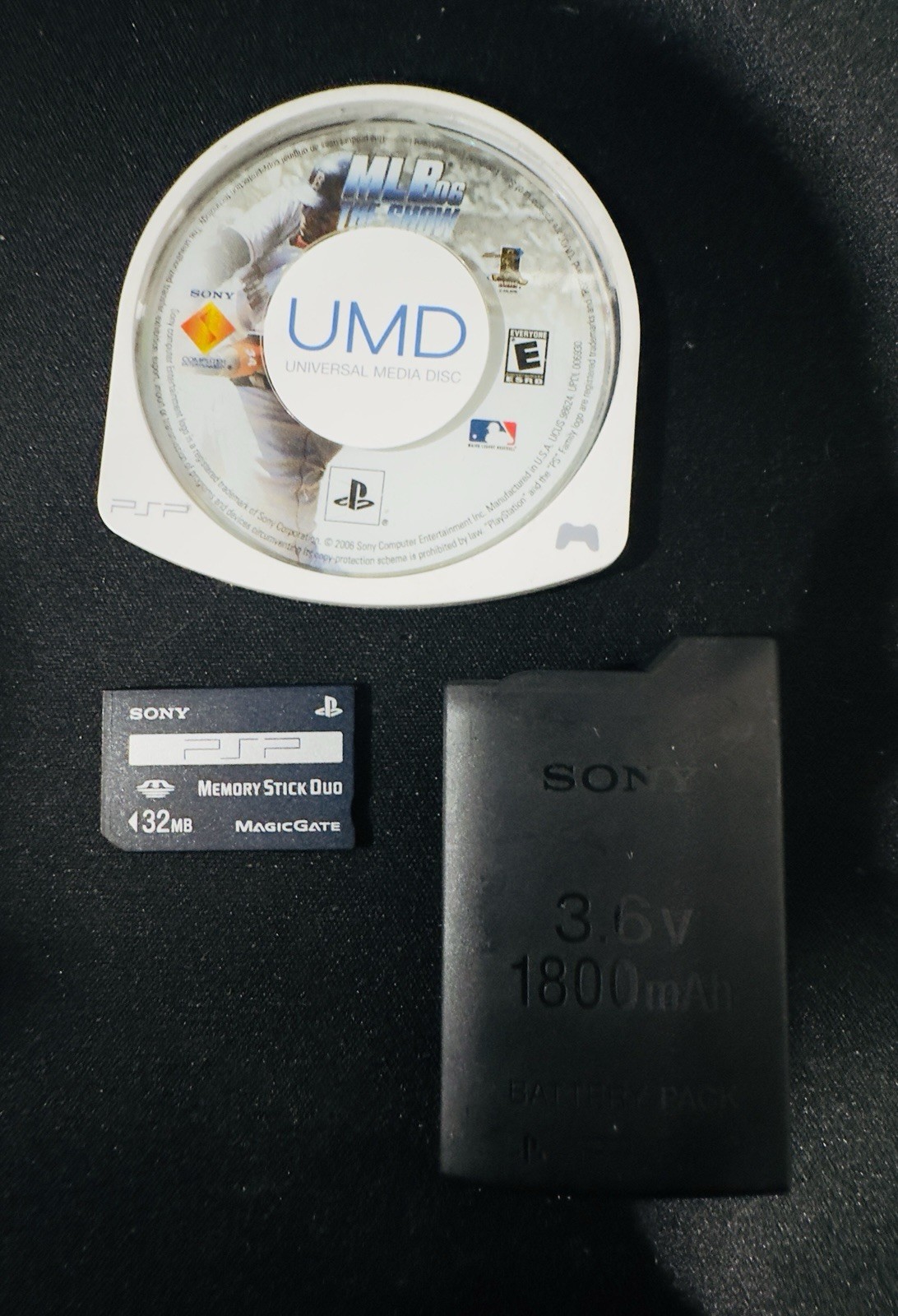 Sony PSP-1001 Black Console & 8 Games Bundle
