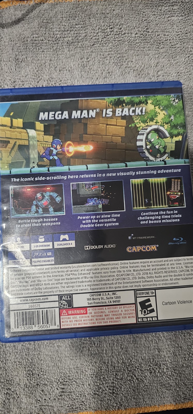 Mega Man 11 (PlayStation 4, 2018)