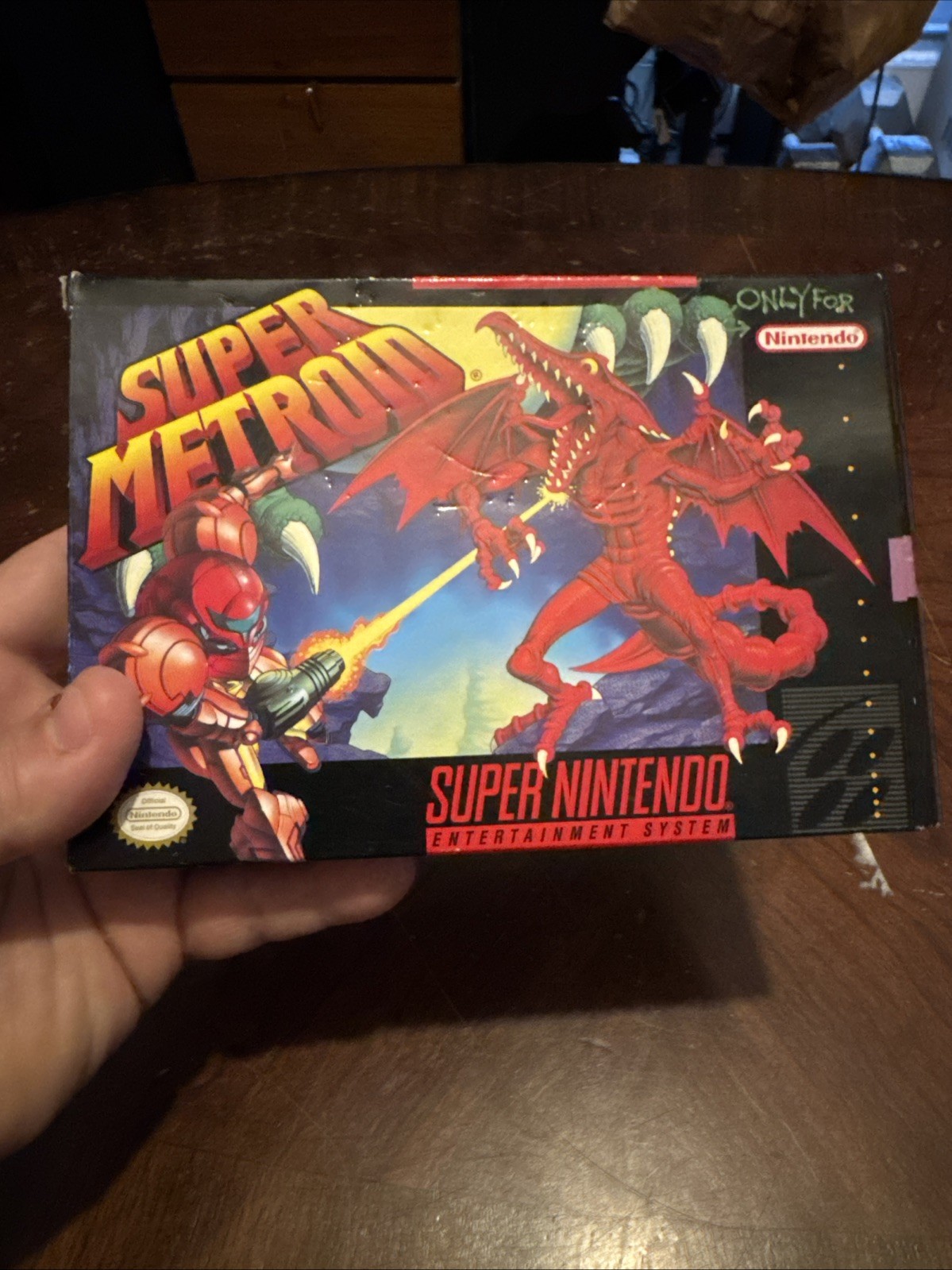 Super Metroid Super Nintendo SNES Complete
