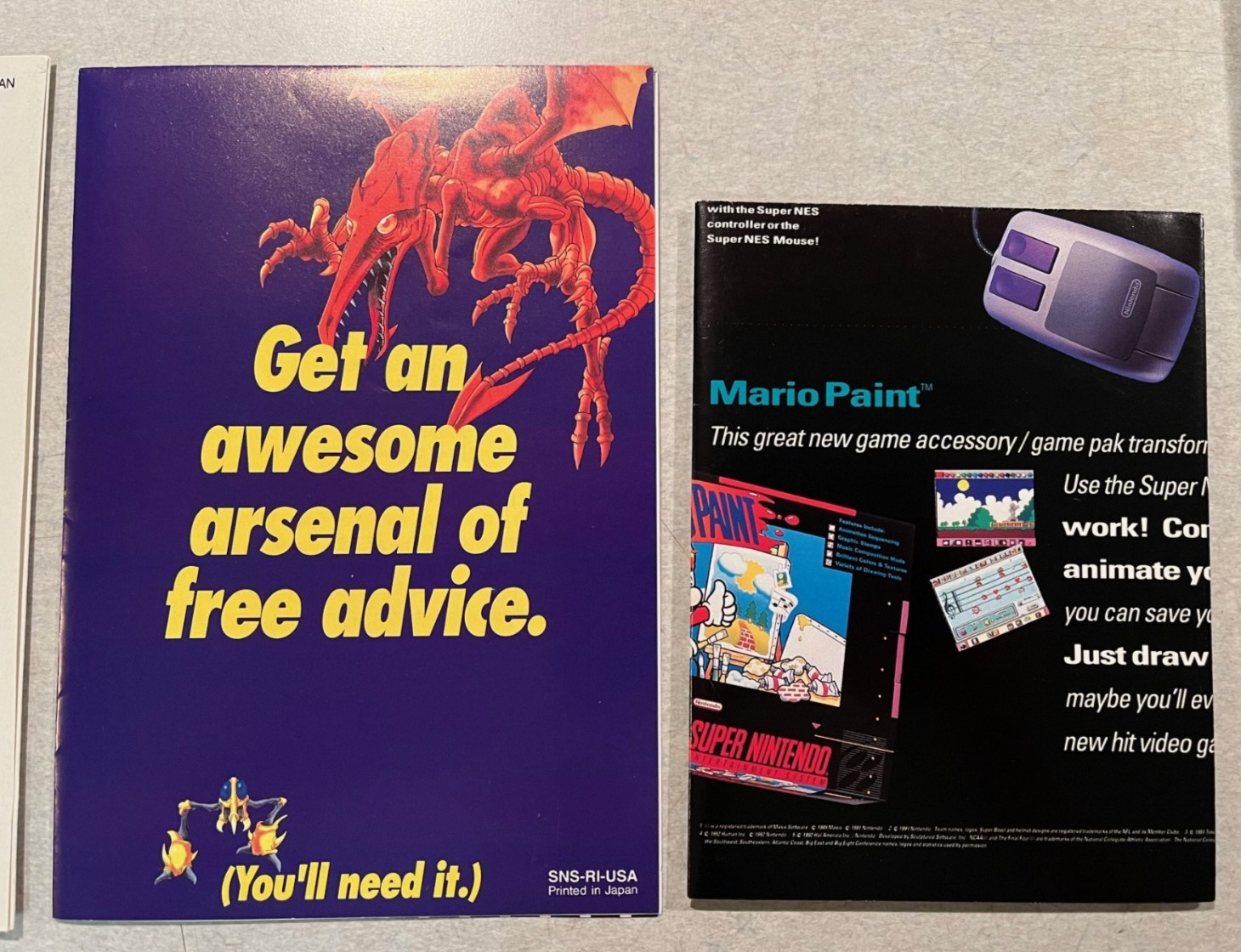 SNES Super Metroid CIB + Inserts Good Condition / Clean & Tested