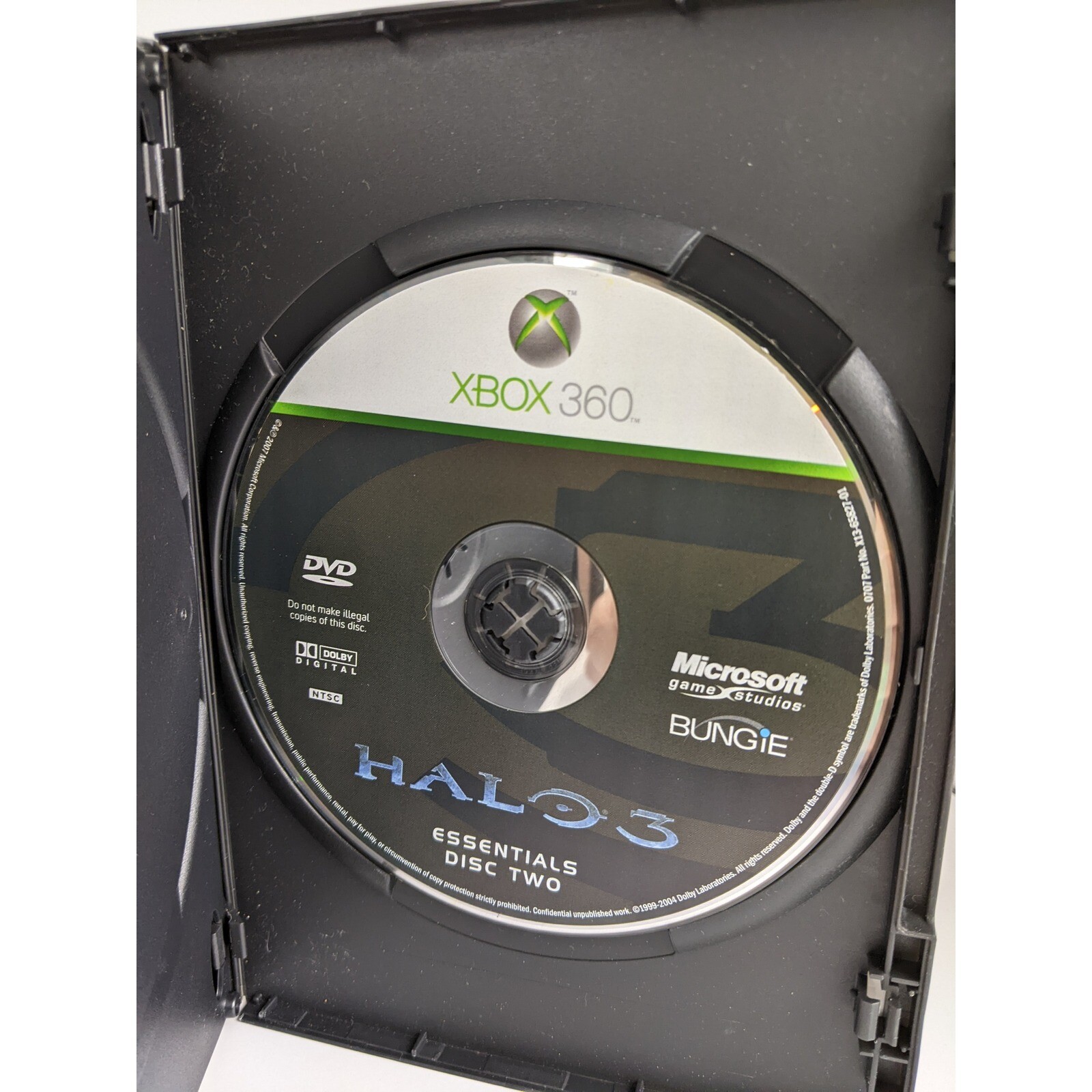 Halo 3 Essentials Xbox 360 Video Game Discs Complete Retro Bungie Microsoft