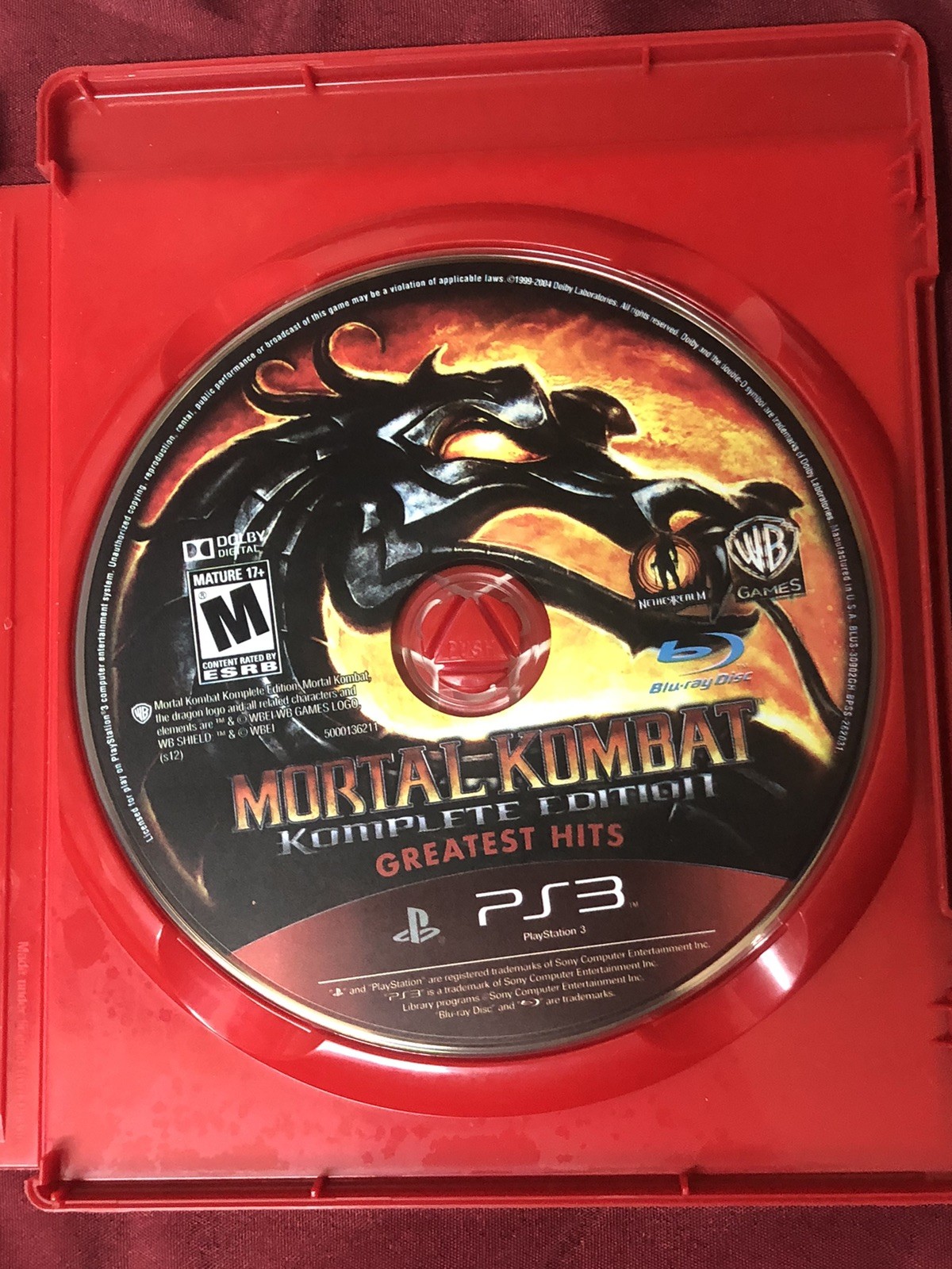 Mortal Kombat — Komplete Edition (Sony PlayStation 3, 2012)