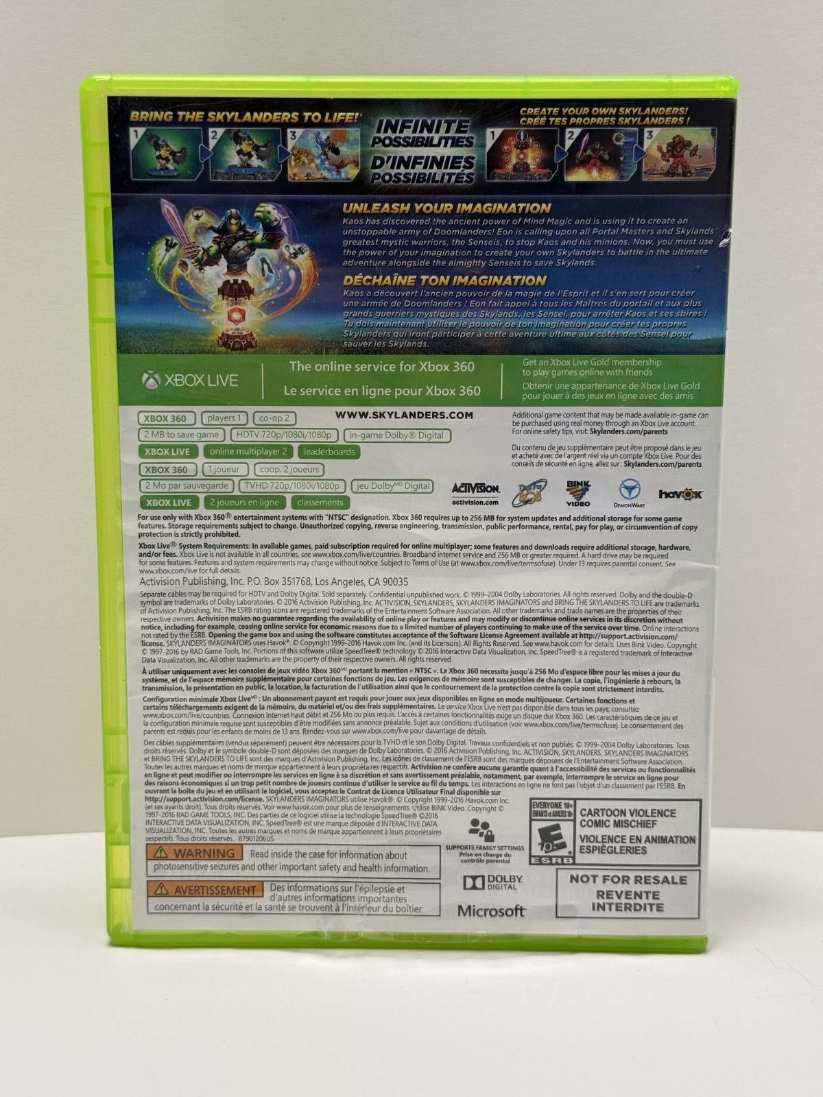 Skylanders Imaginators Game, Portal, Crash Bandicoot, Dr Neo Cortex, Starter Set
