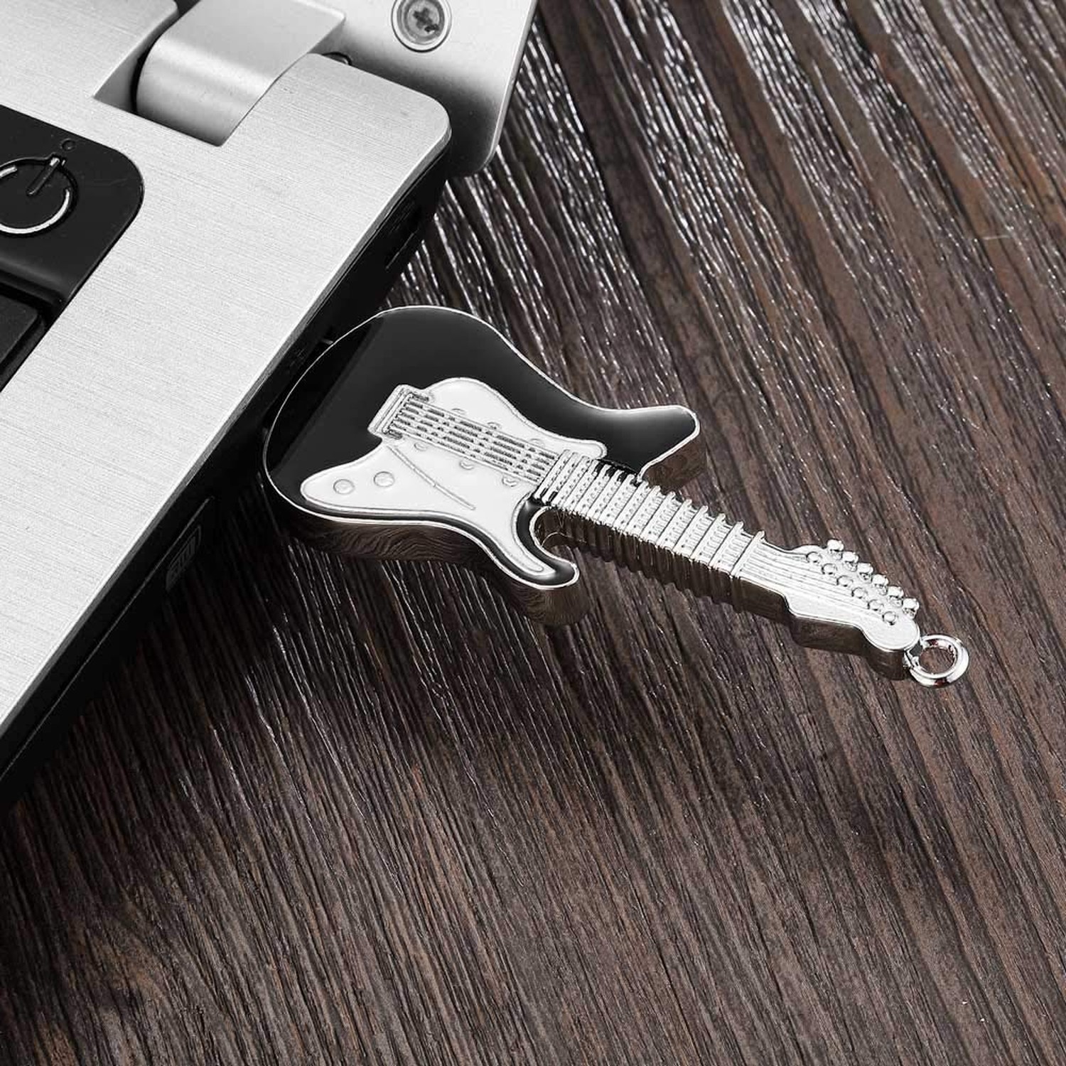 USB Flash Drive, Guitar Shape 64GB USB2.0 USB Memory Stick Date Storage Pendr…