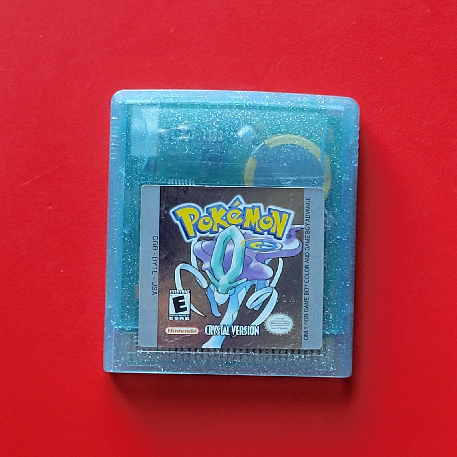 Pokemon Crystal Version Nintendo Game Boy Color Authentic Saves New Battery