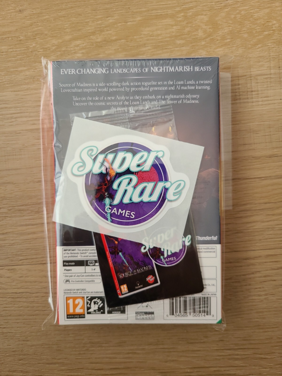 Super Rare Games #82: Source of Madness (Nintendo Switch) – New / Steelbook