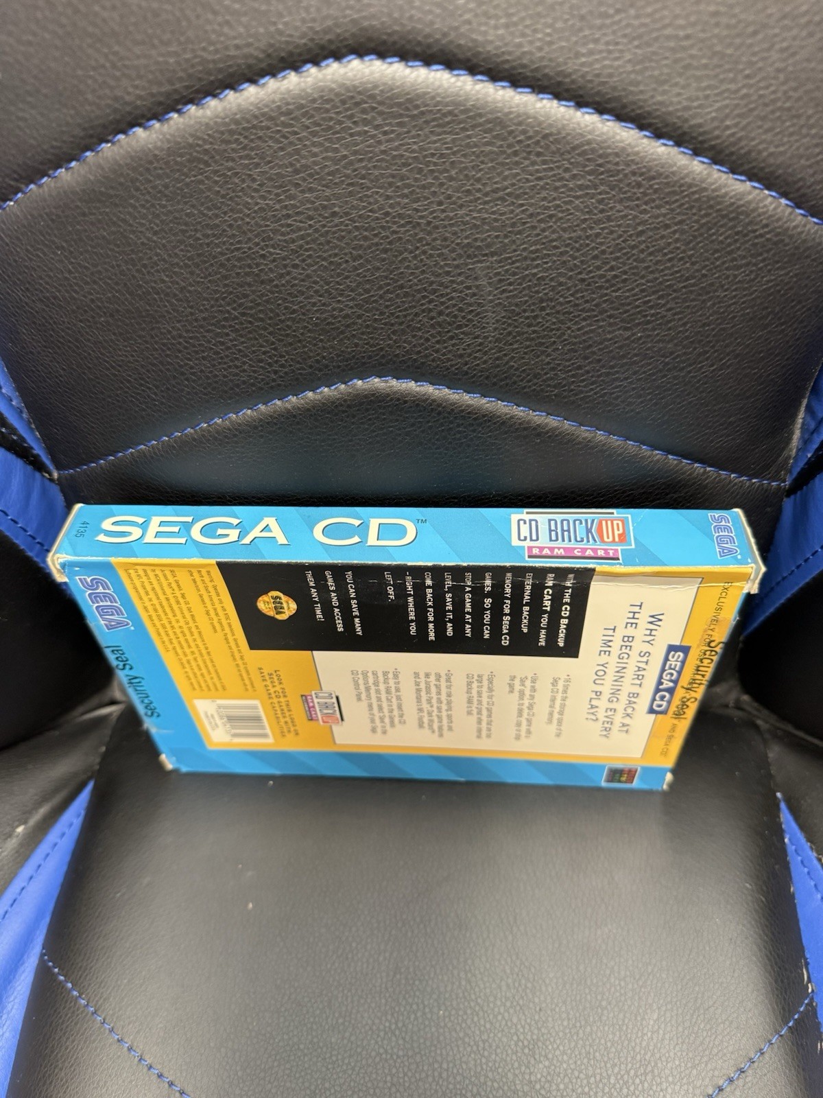 SEGA CD BACK UP RAM CART (Sega CD SCD) Brand New Factory Sealed
