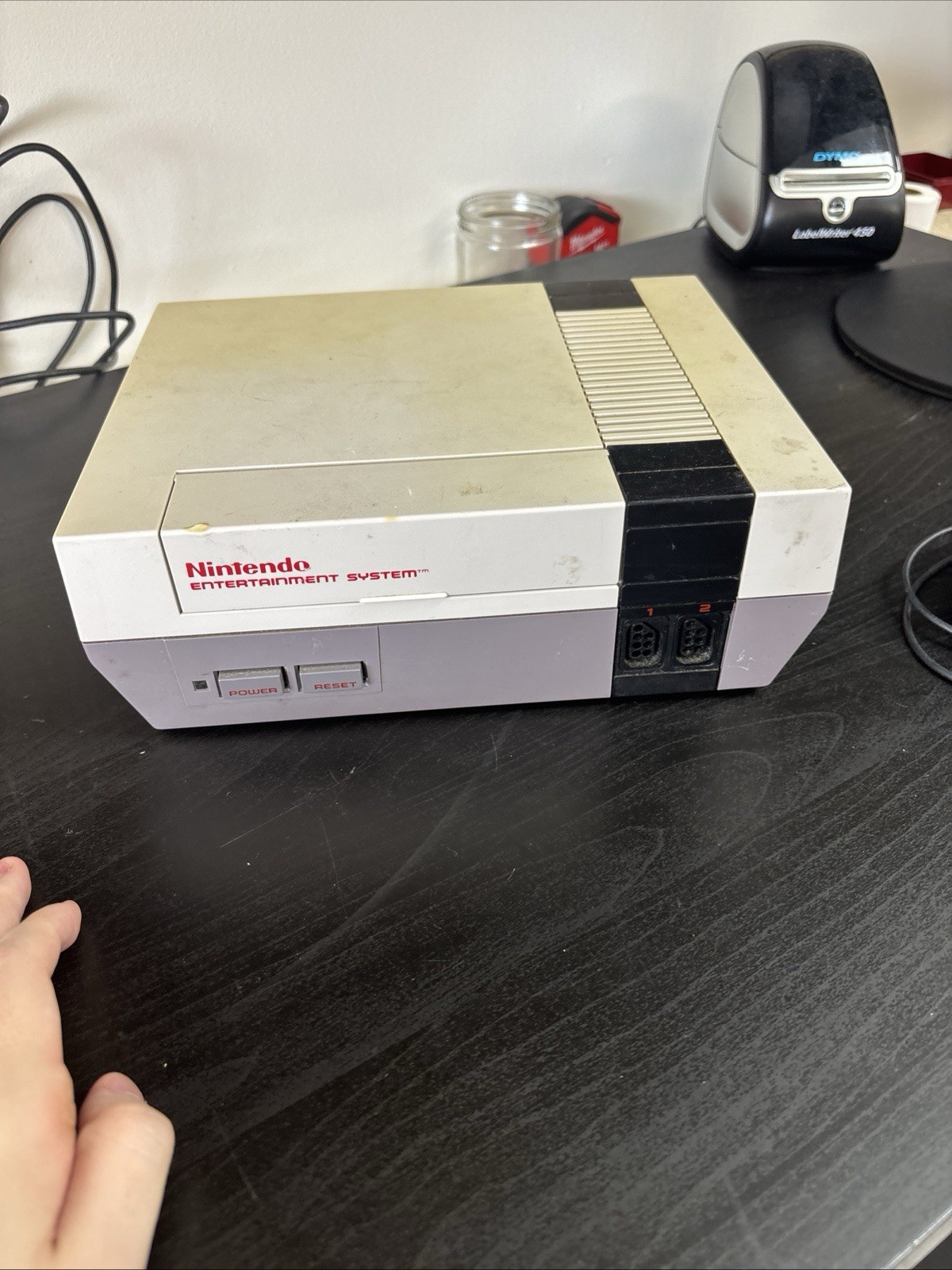 Nintendo NES-001 1985 Original Console System with Games Untested